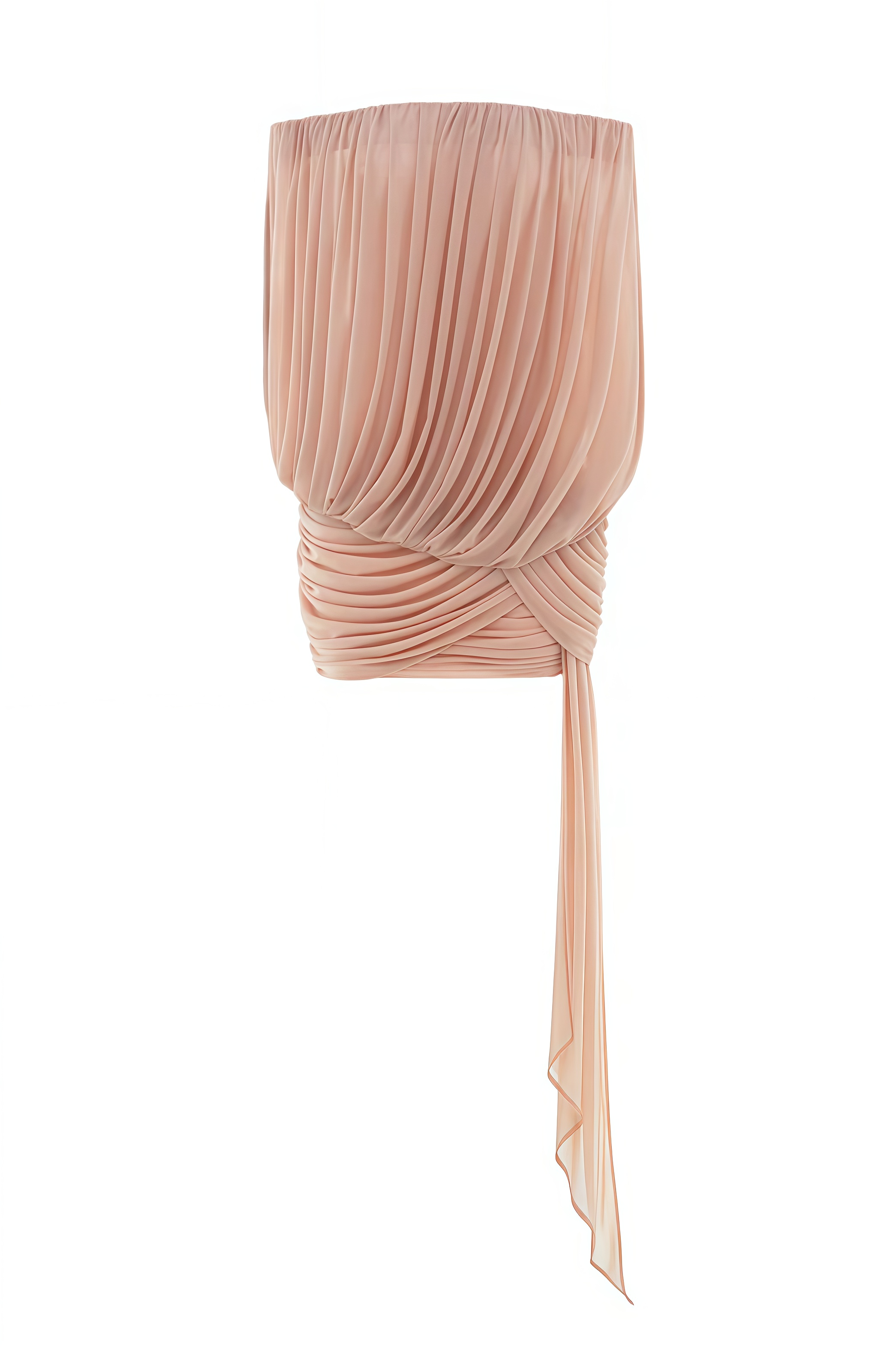 Arysa Pink Off The Shoulder Mesh Mini Dress