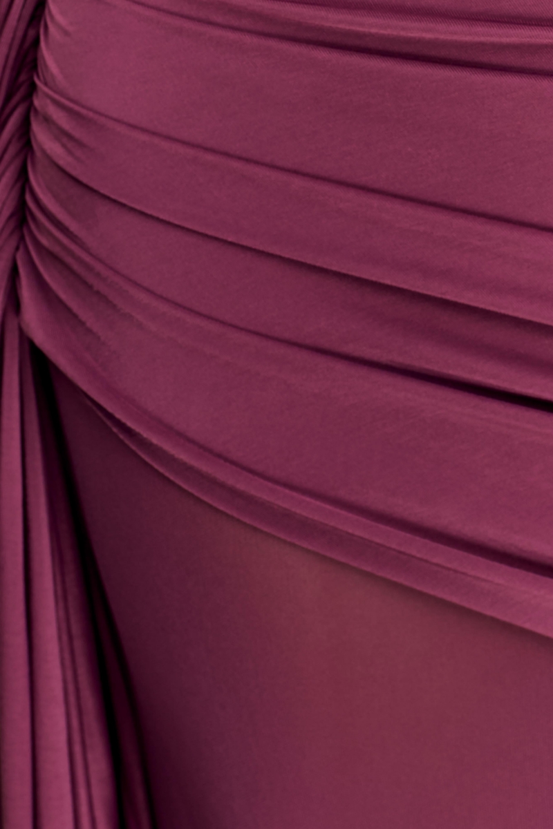 Betrict Red One Shoulder Maxi Dress