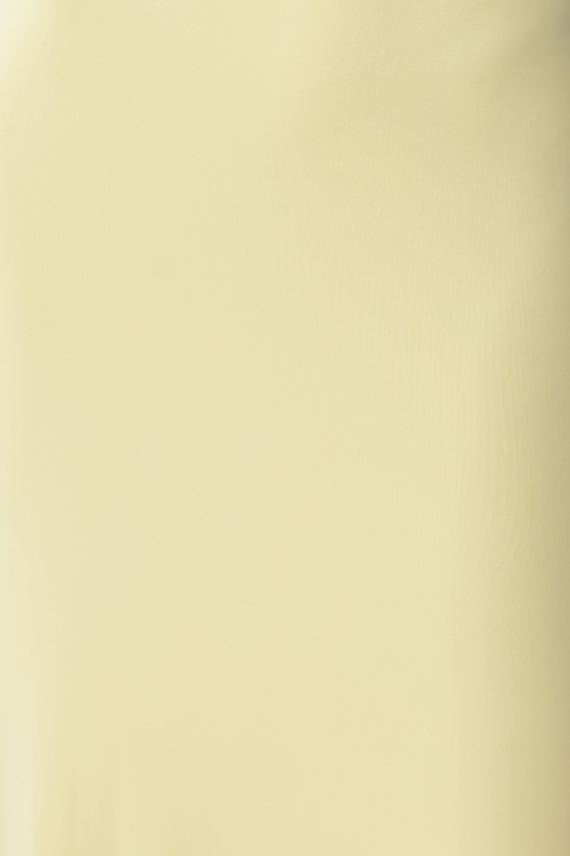 Koitlyn Yellow Halter Neck Draped Maxi Dress