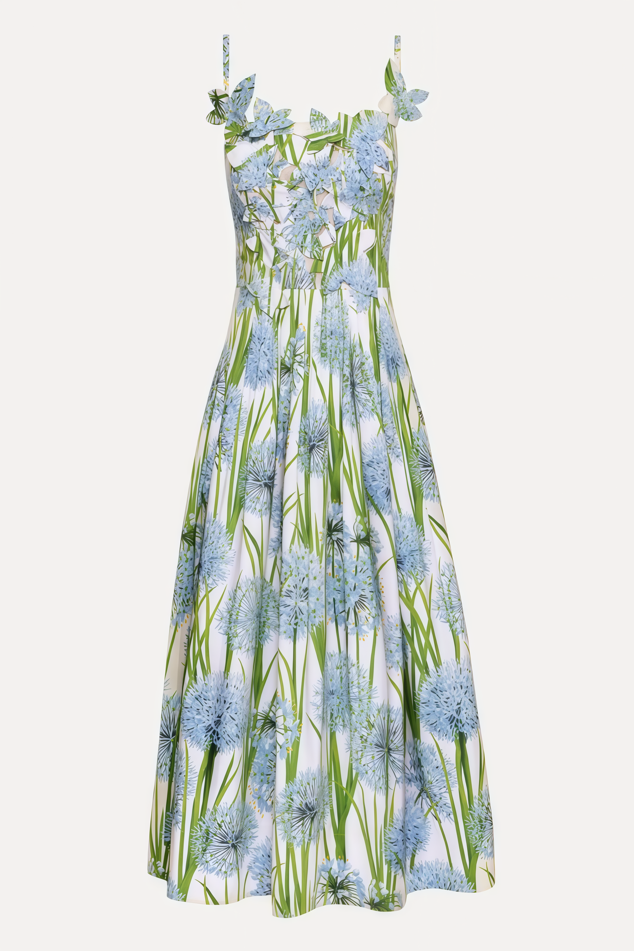Notaliy Sleeveless Floral Maxi Dress