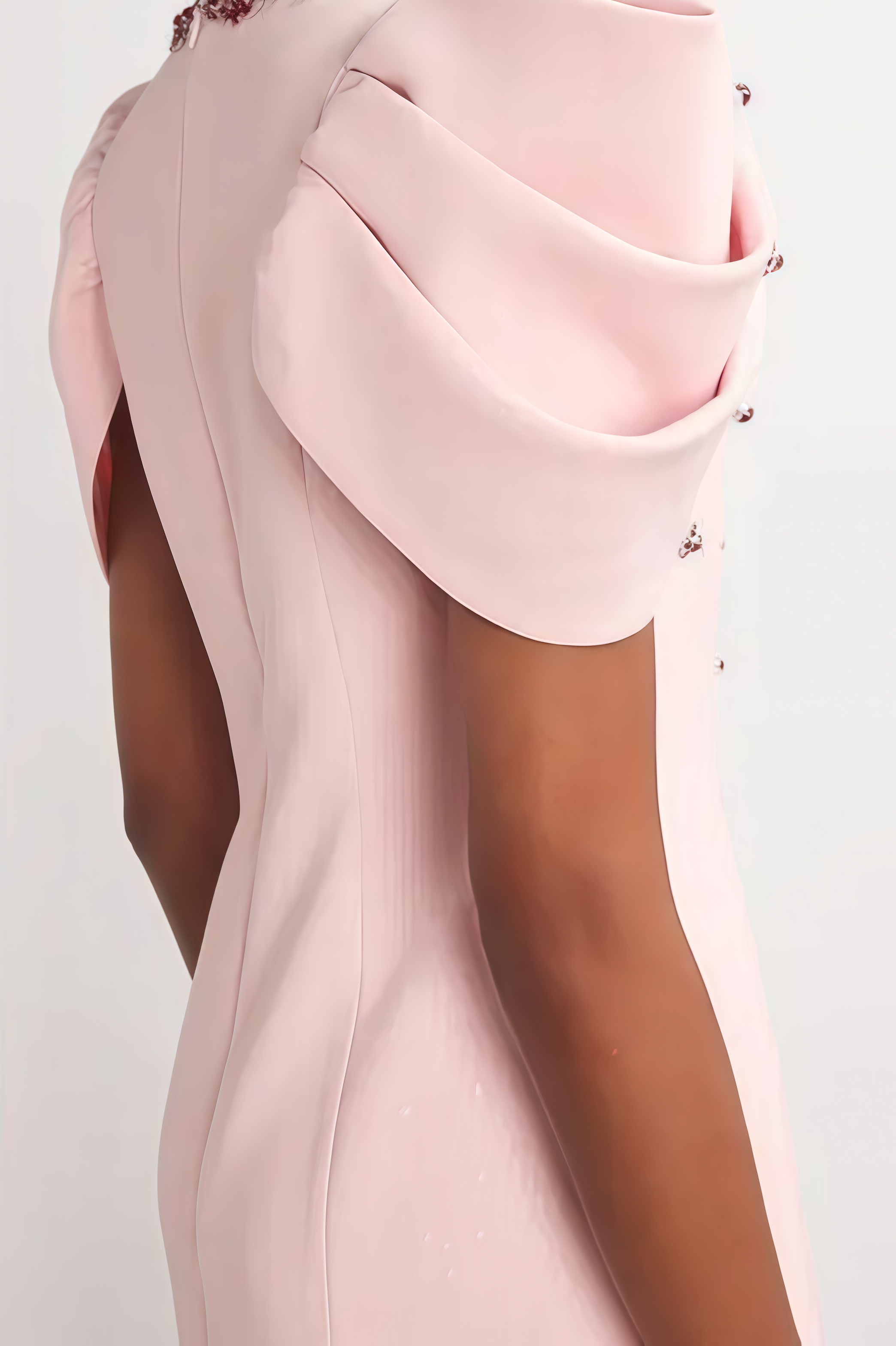 Madisen Pink Bandage Maxi Dress
