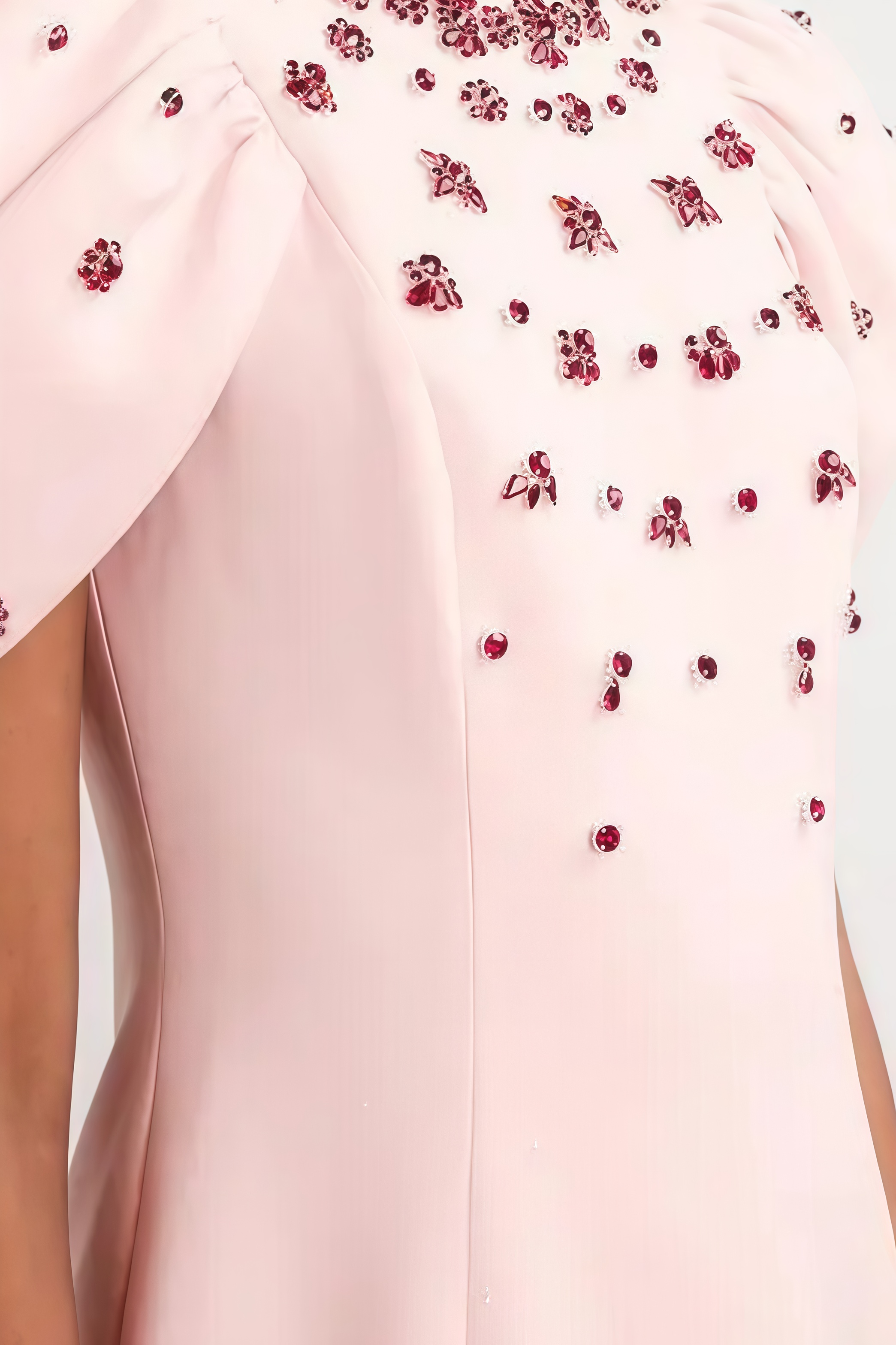 Madisen Pink Bandage Maxi Dress