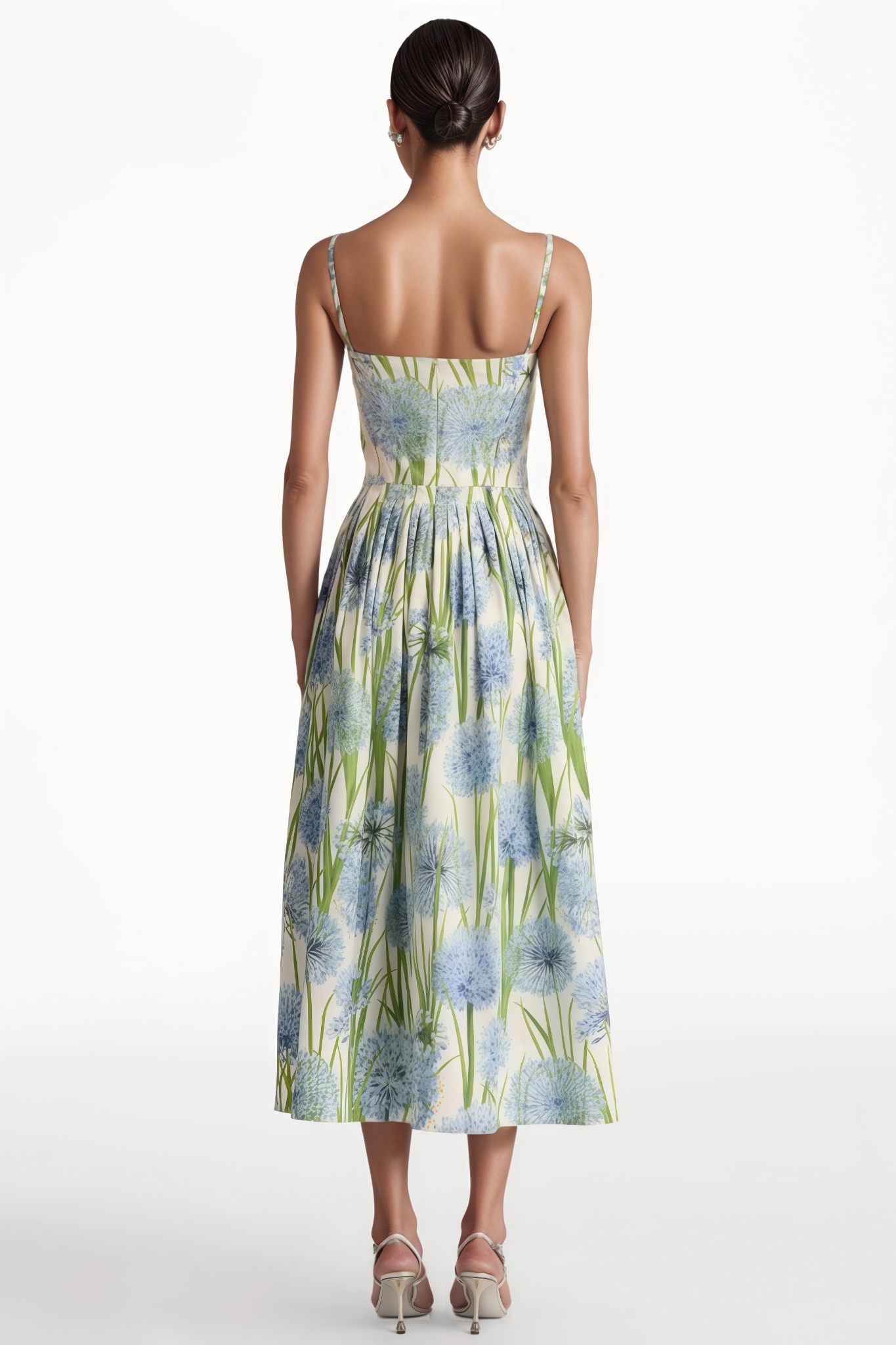 Notaliy Sleeveless Floral Maxi Dress