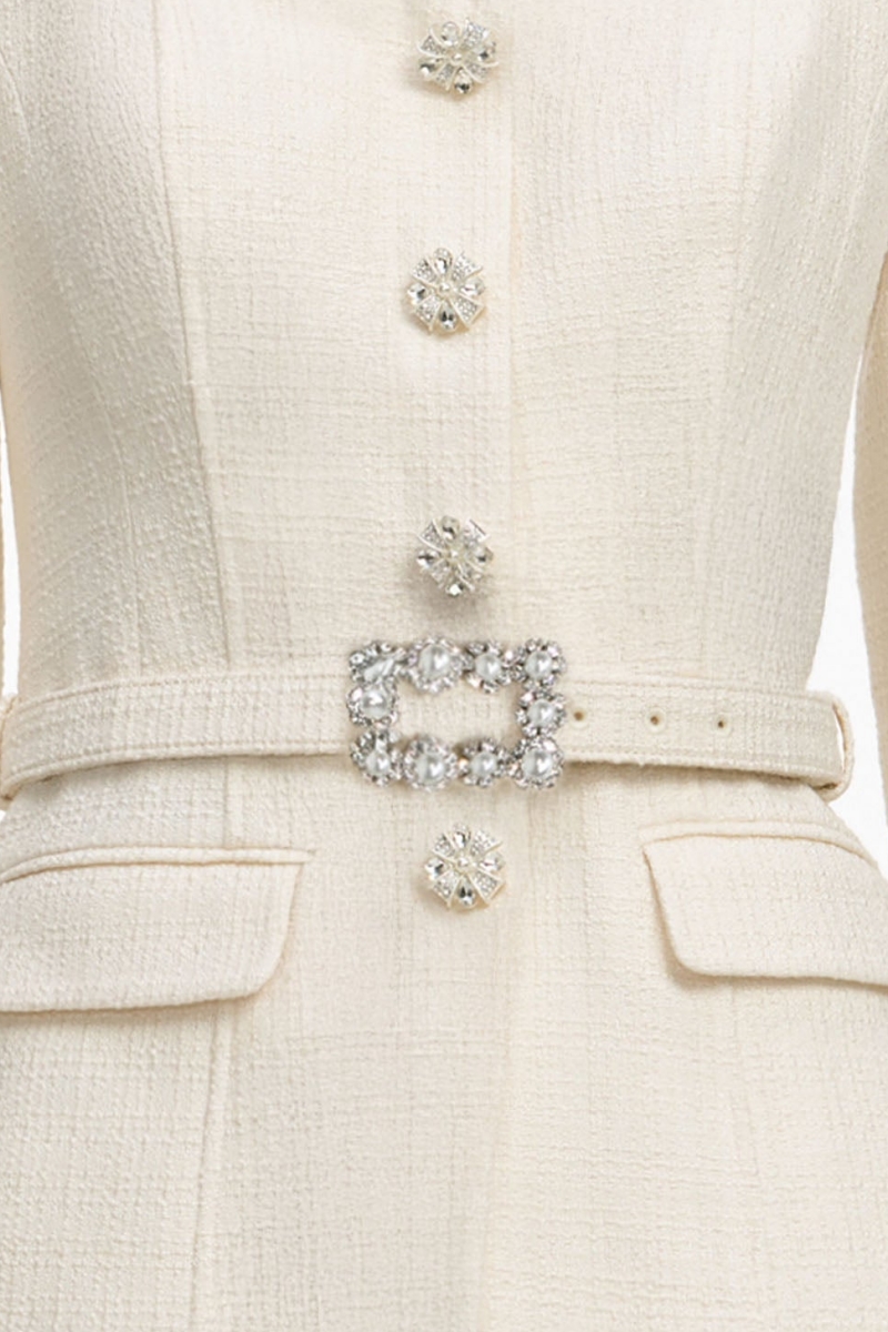 Long Sleeve Chiffon Midi Dress