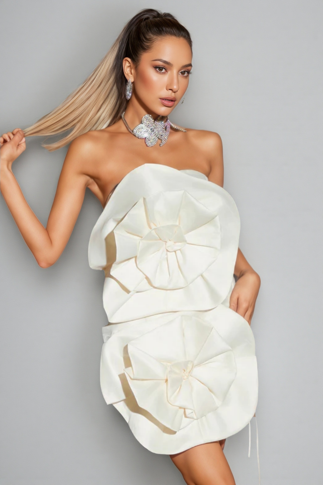 Zali Strapless Mini Dress