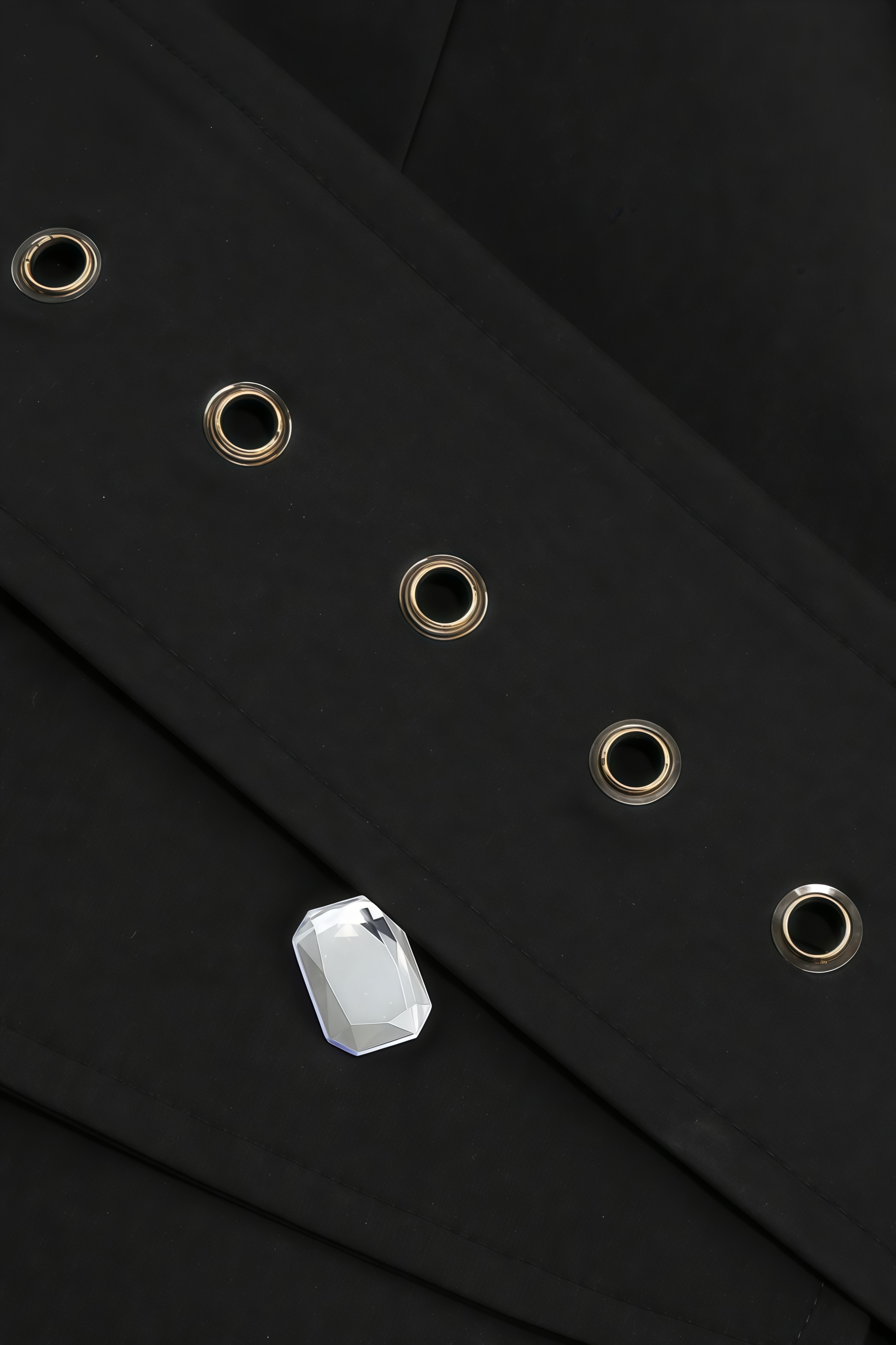 Zaylay Long Sleeve Embellished Belted Blazer