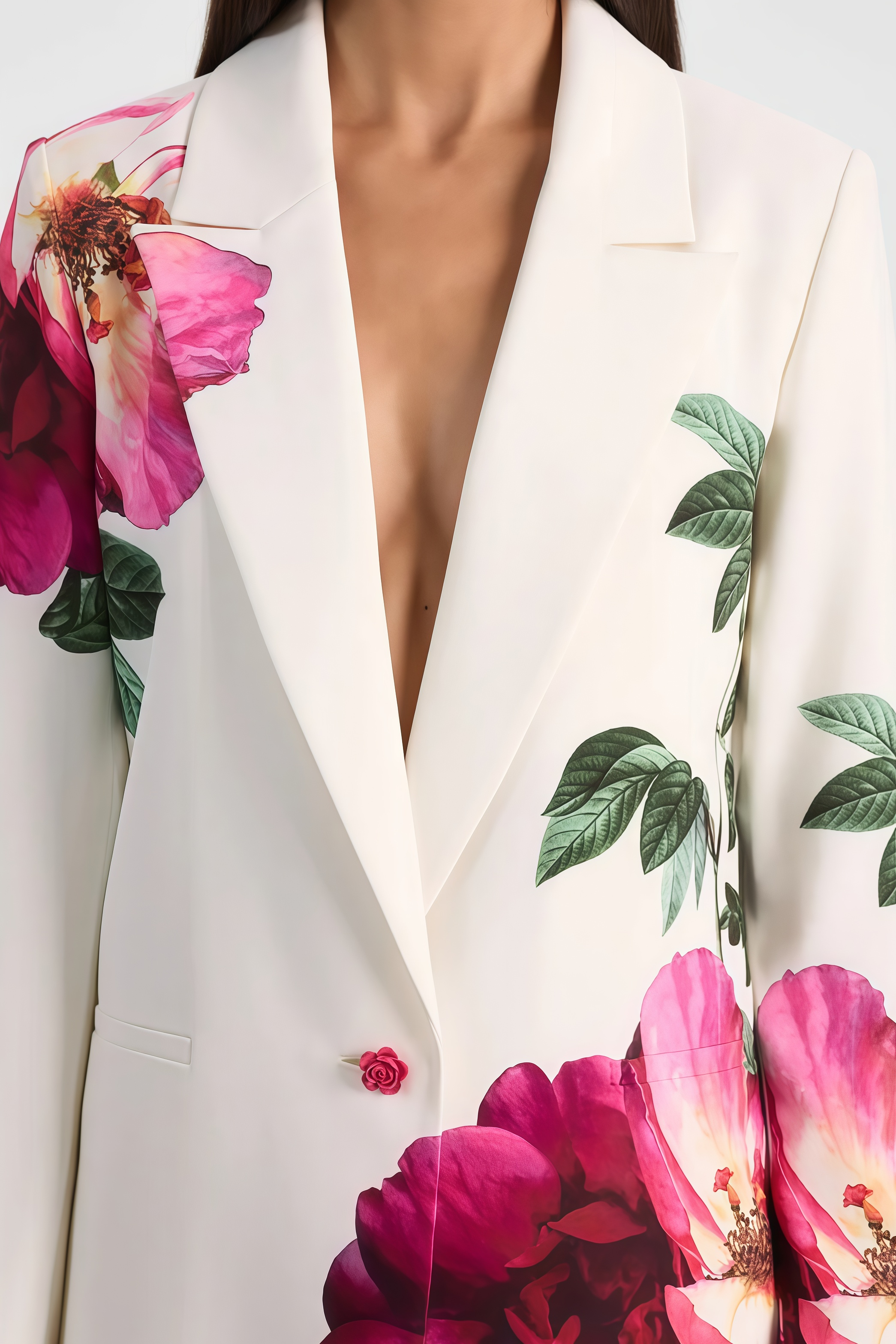 Savnah Floral Blazer Pants Set