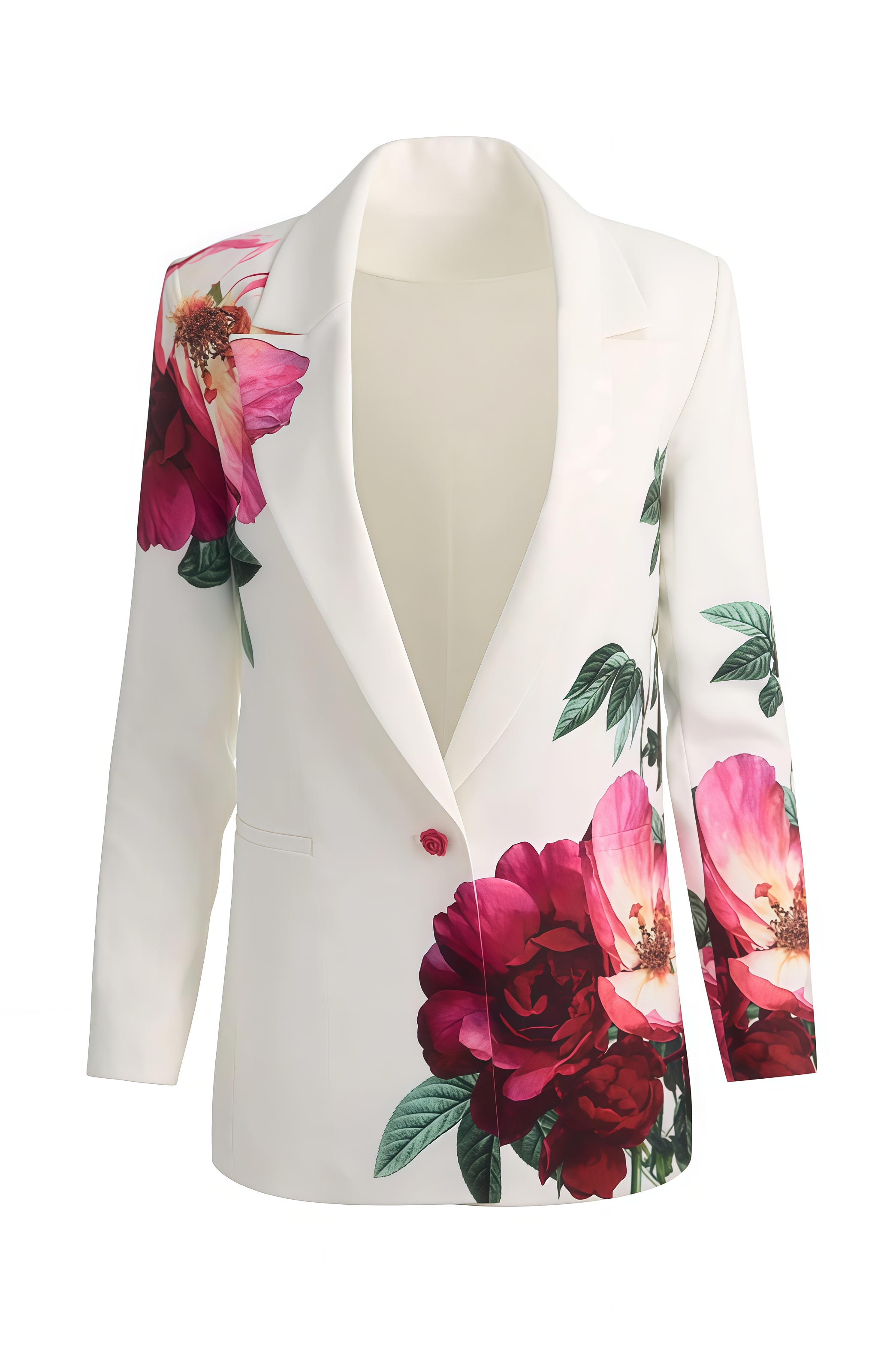 Savnah Floral Blazer Pants Set