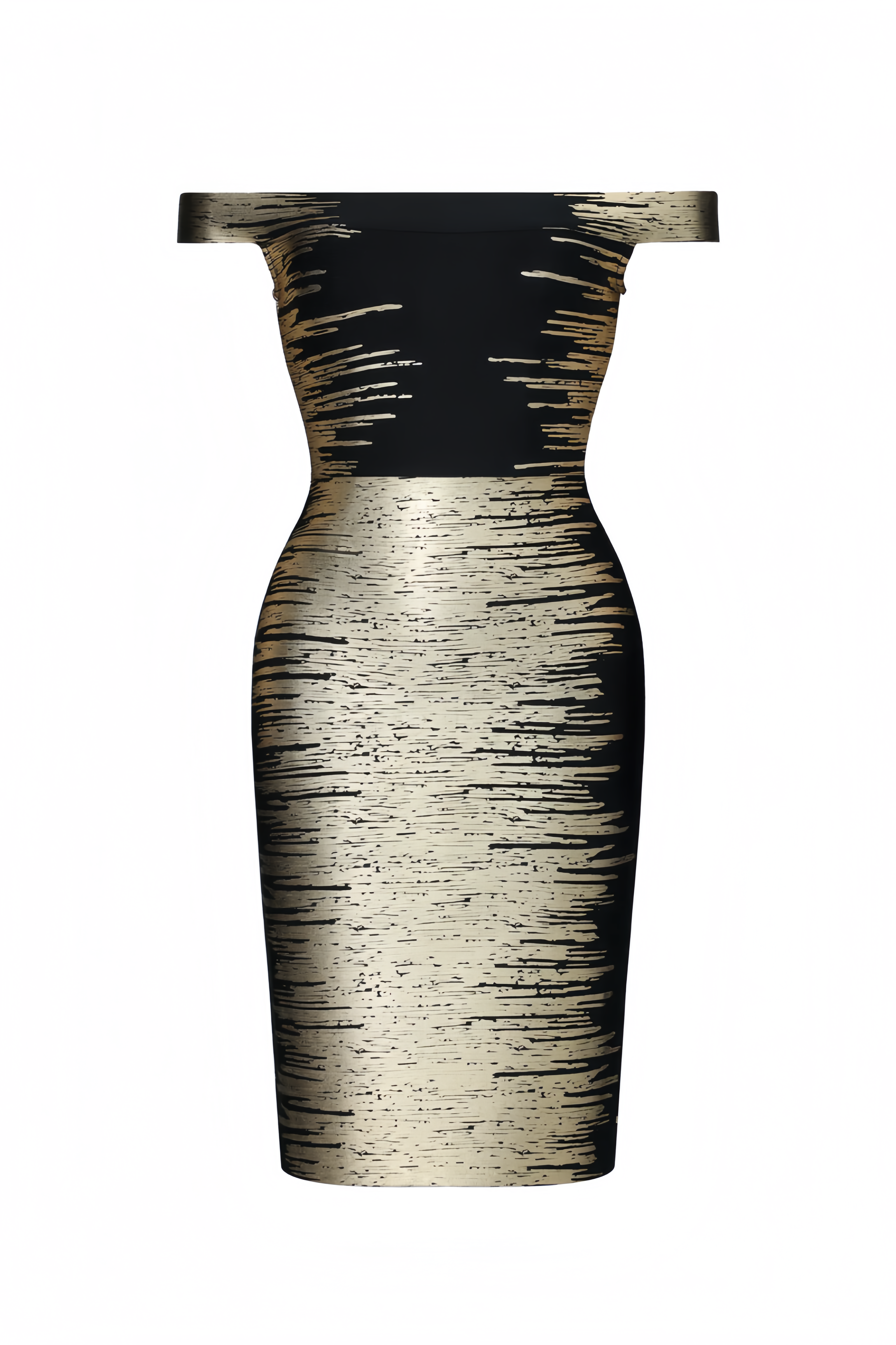 Ivan Off The Shoulder Bandage Mini Dress