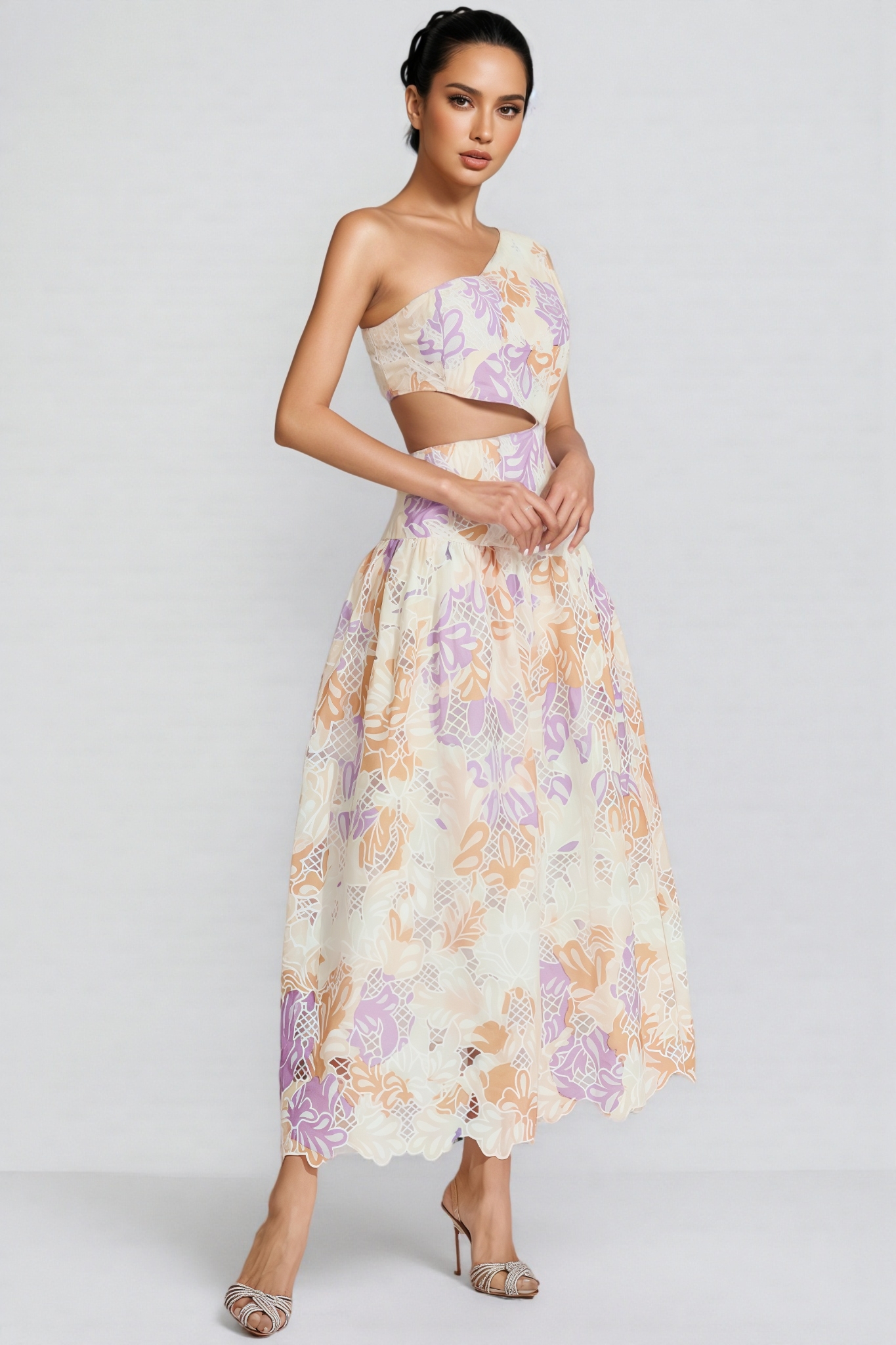 Garen Yellow Off Shoulder Maxi Dress