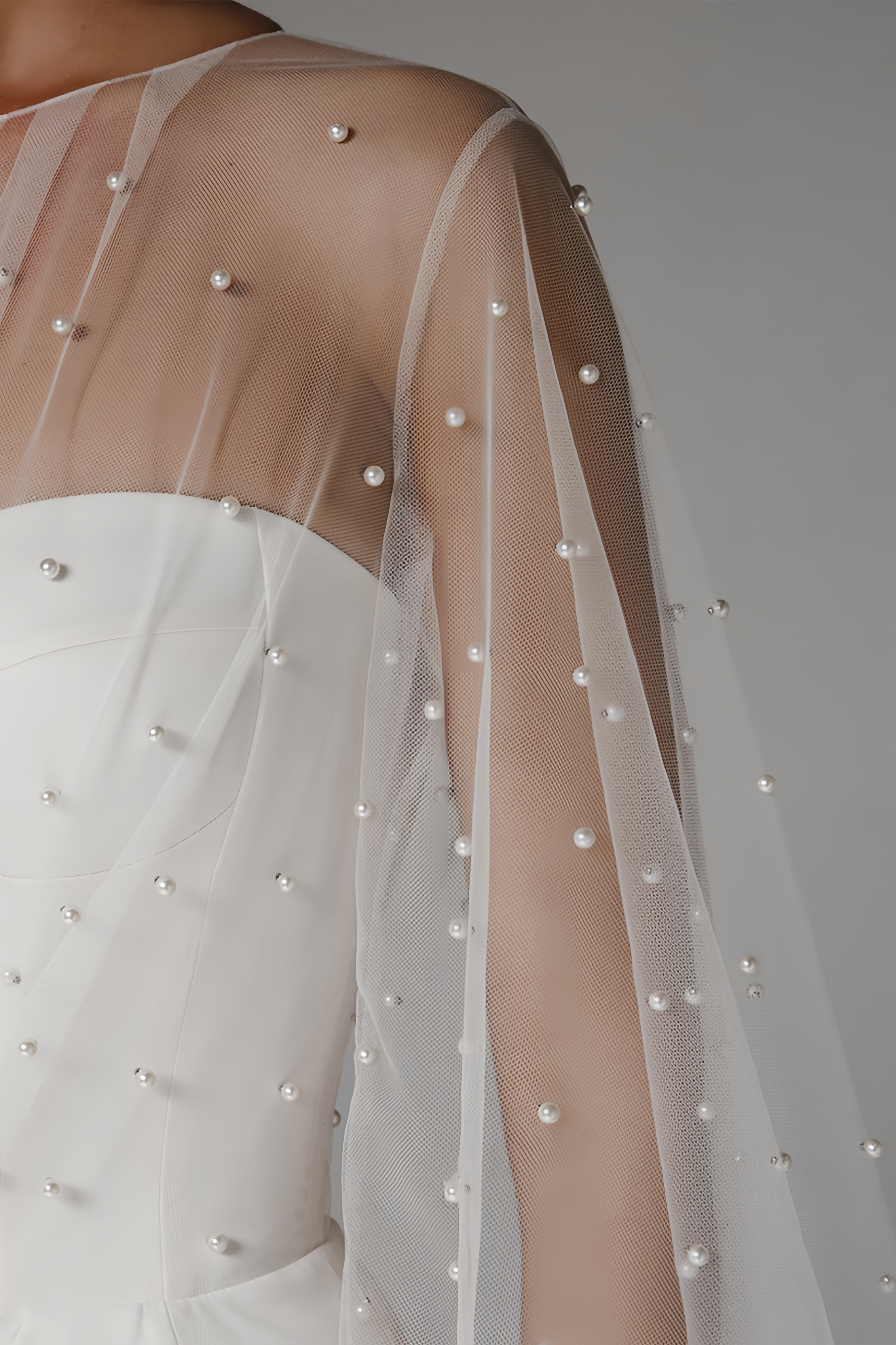 Kalia Sheath Pearl Maxi Dress-White