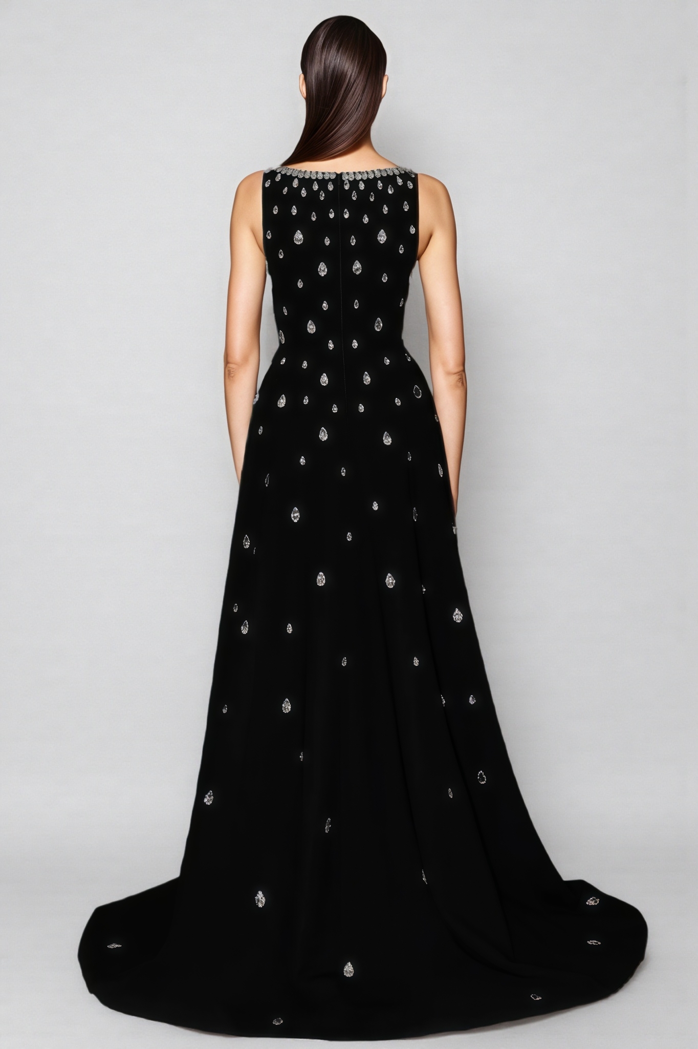 Conjunto Black Diamond Sleeveless Maxi Dress