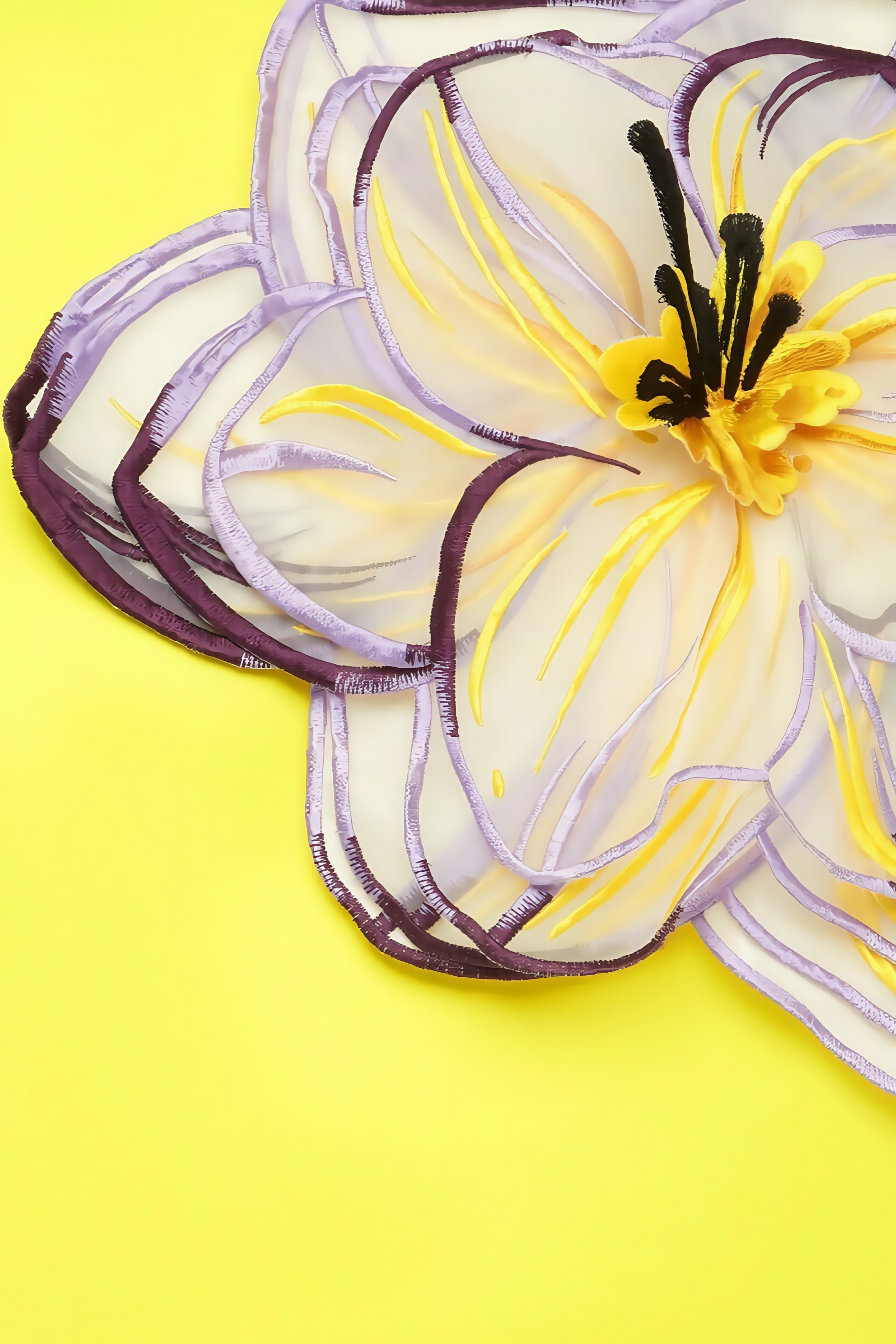 Hespet Yellow 3D Floral Maxi Dress Set