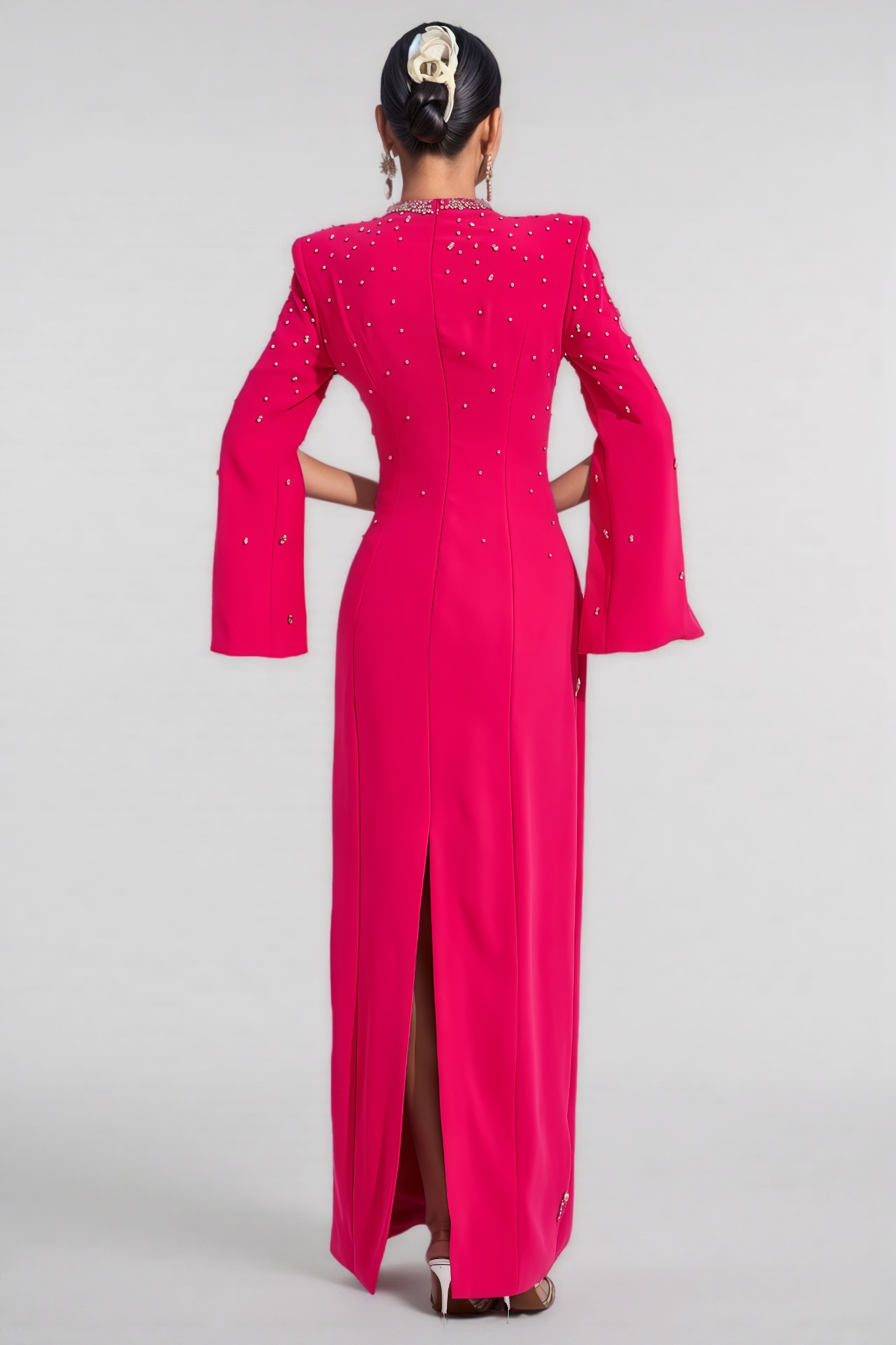 Lannisk Pink Diamond Maxi Dress