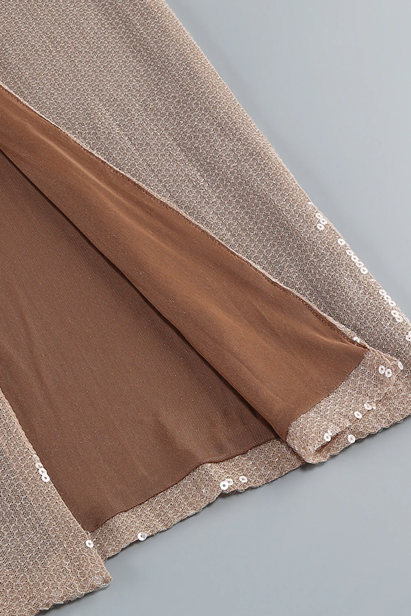 Arise Sequin Split Maxi Dress