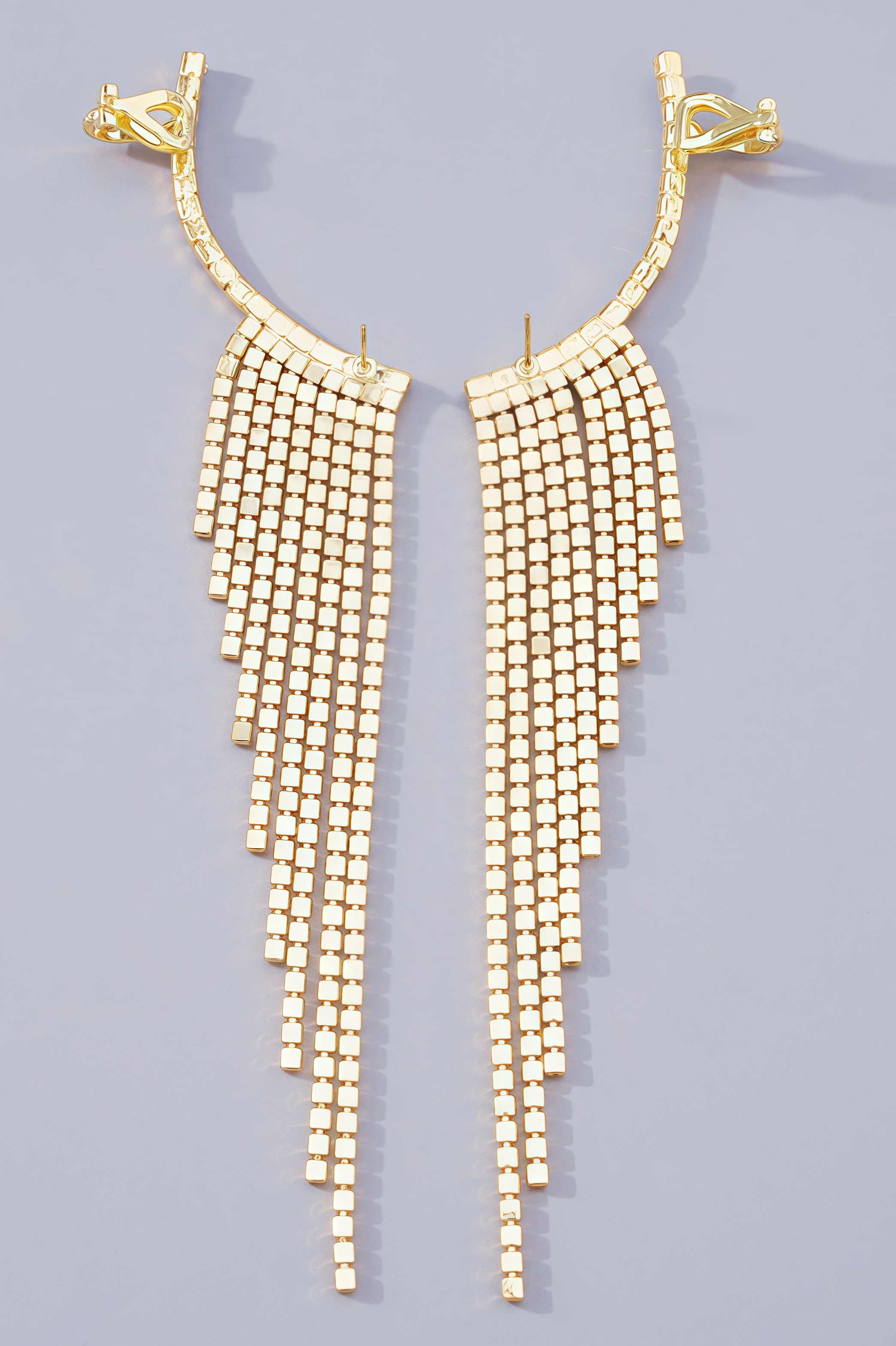 Wilder Tassel Rhinestone Earrings