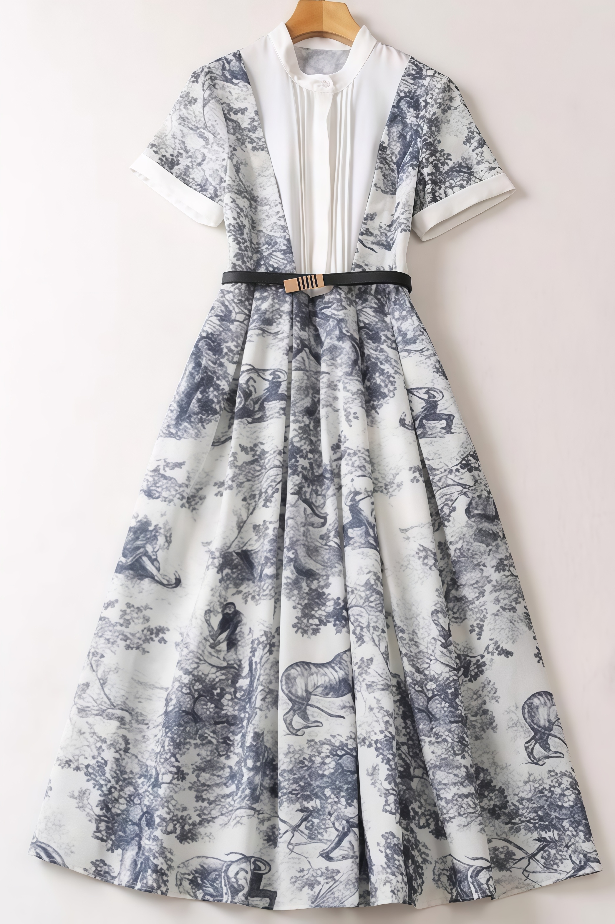 Jaxor Printed Midi Dress