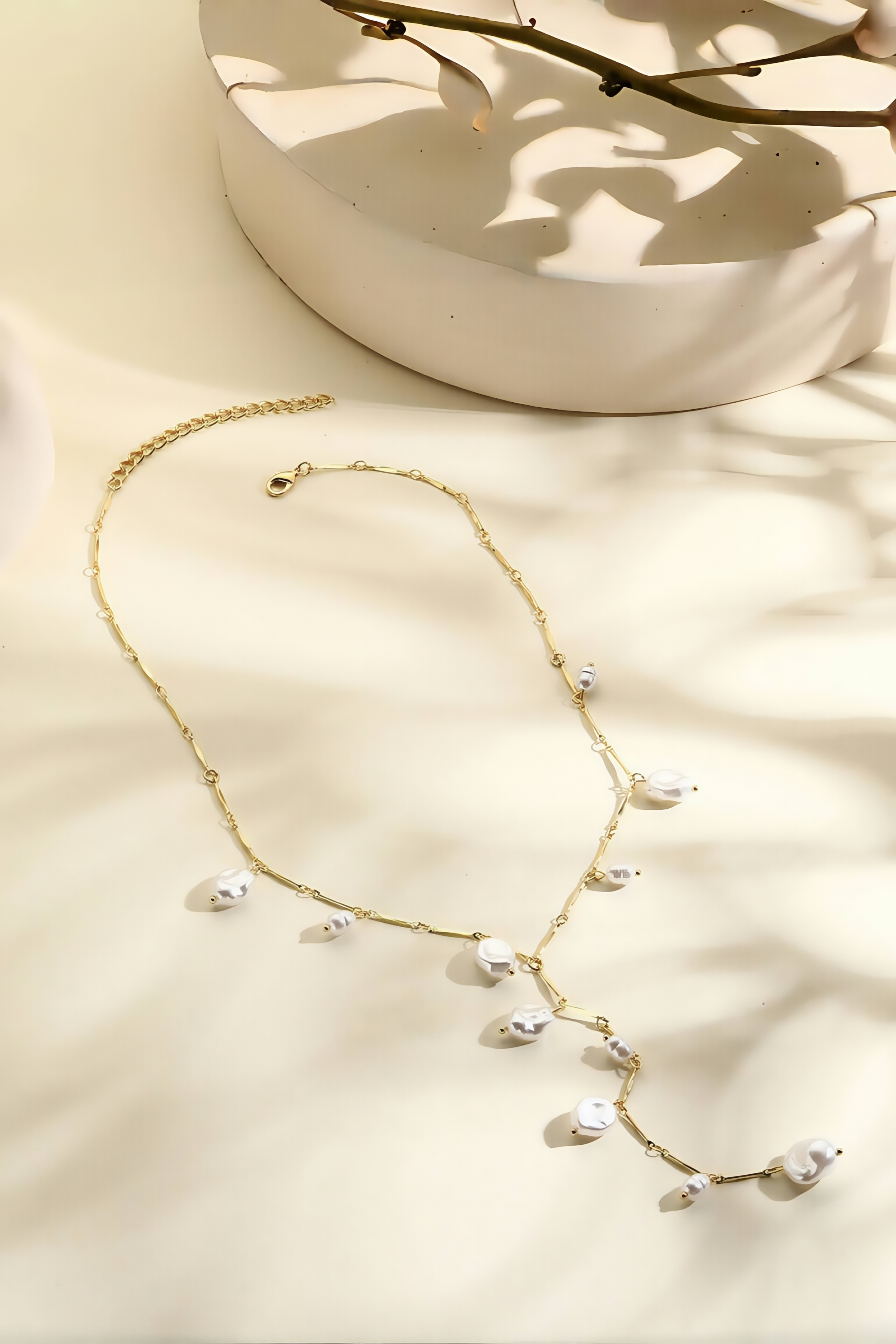 Elwood Long Pearl Necklace