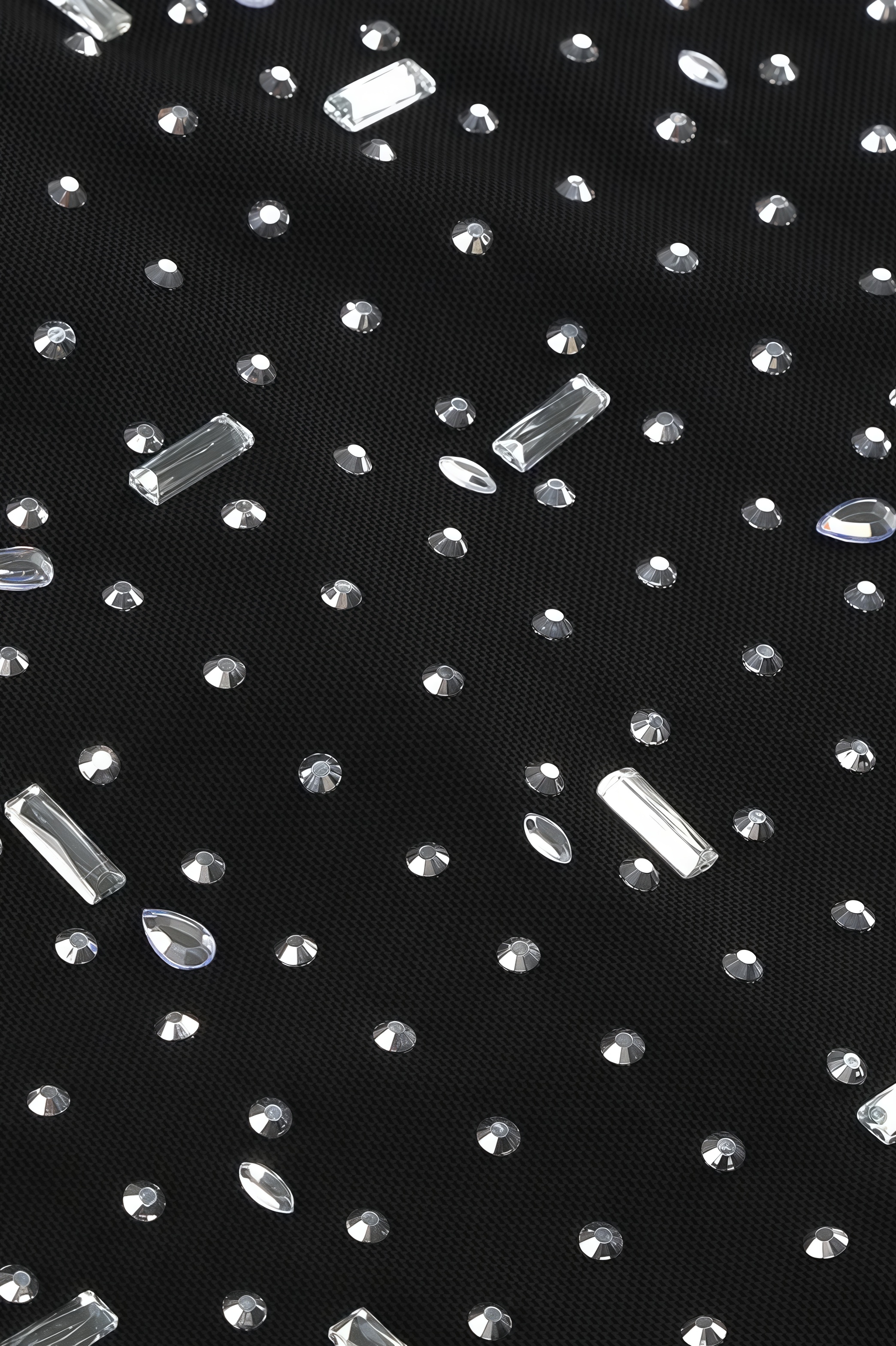 Roisea Long Sleeve Rhinestone Maxi Dress