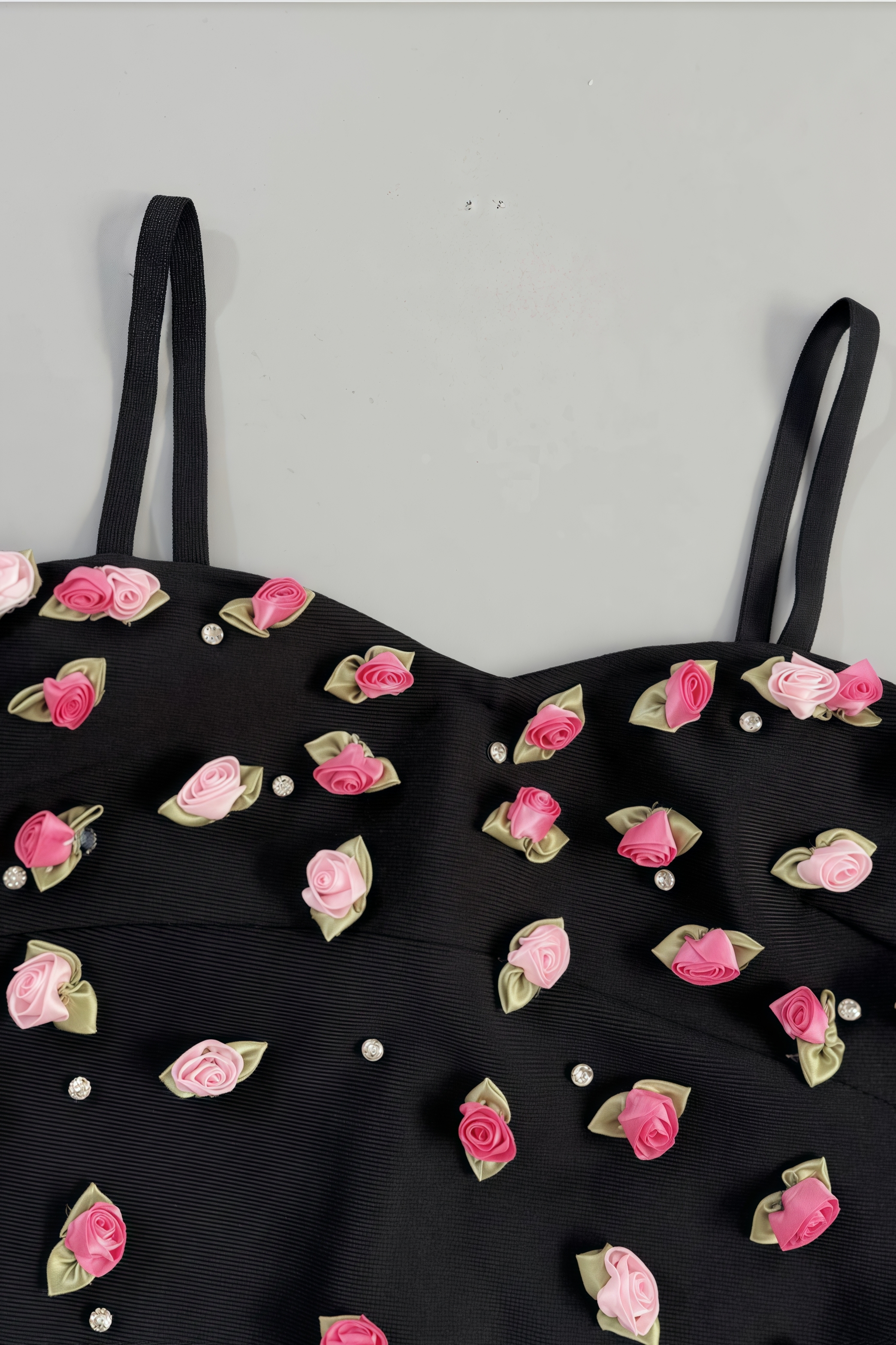 Zarelk Rosebud Bandage Mini Dress