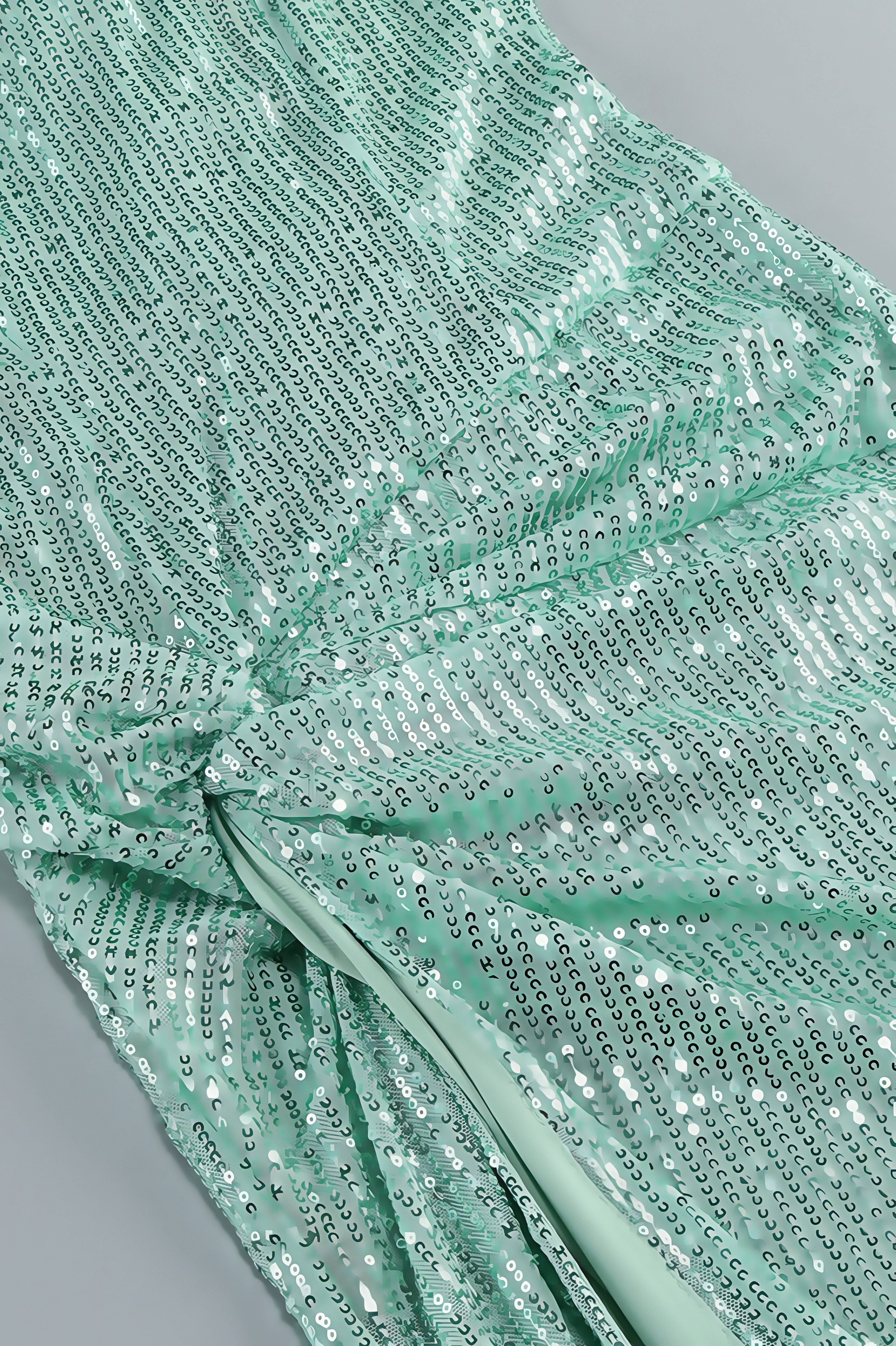 Jorah Halter Split Sequin Maxi Dress