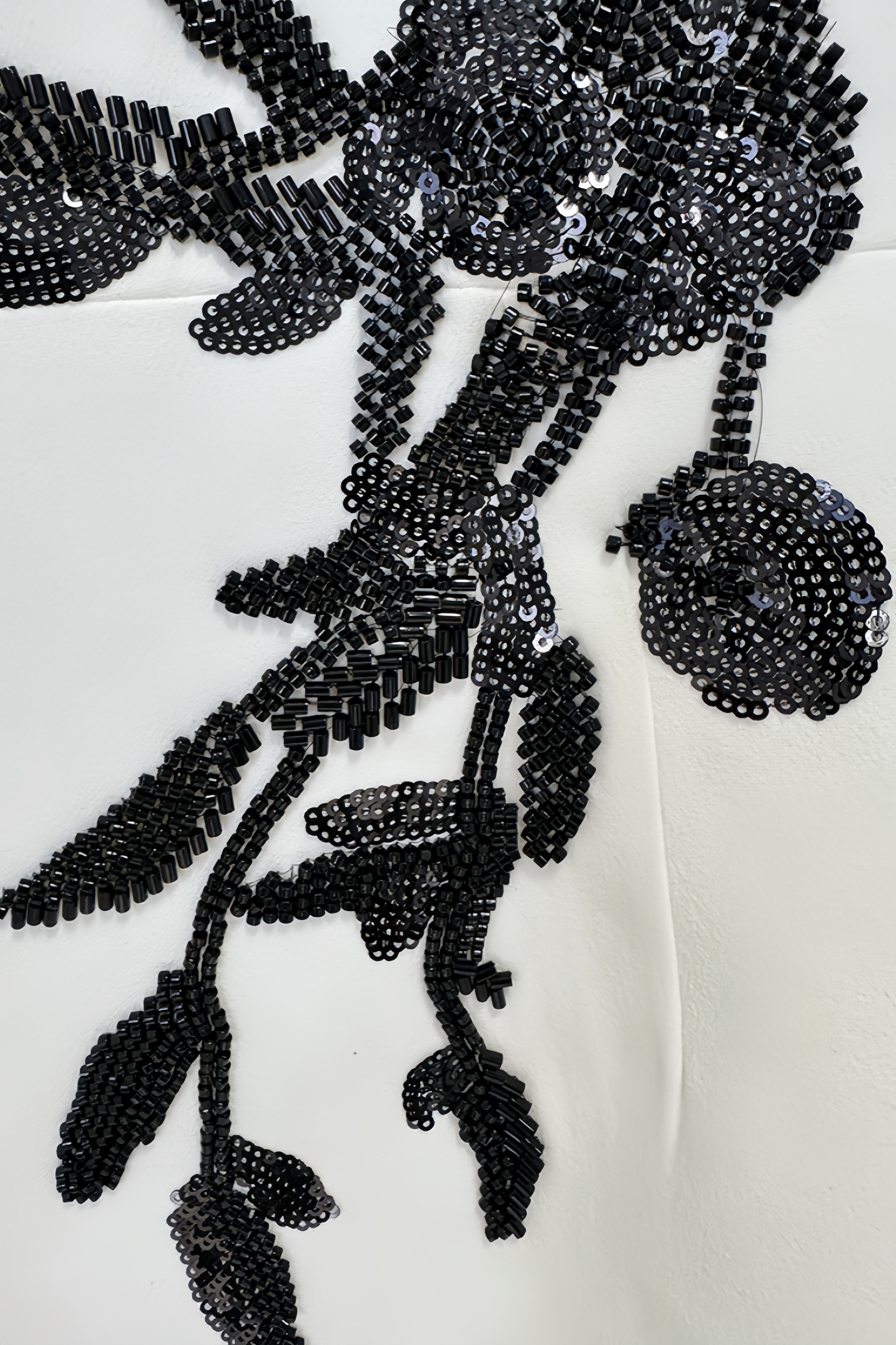 Marglt Embellished Floral Slit Maxi Dress