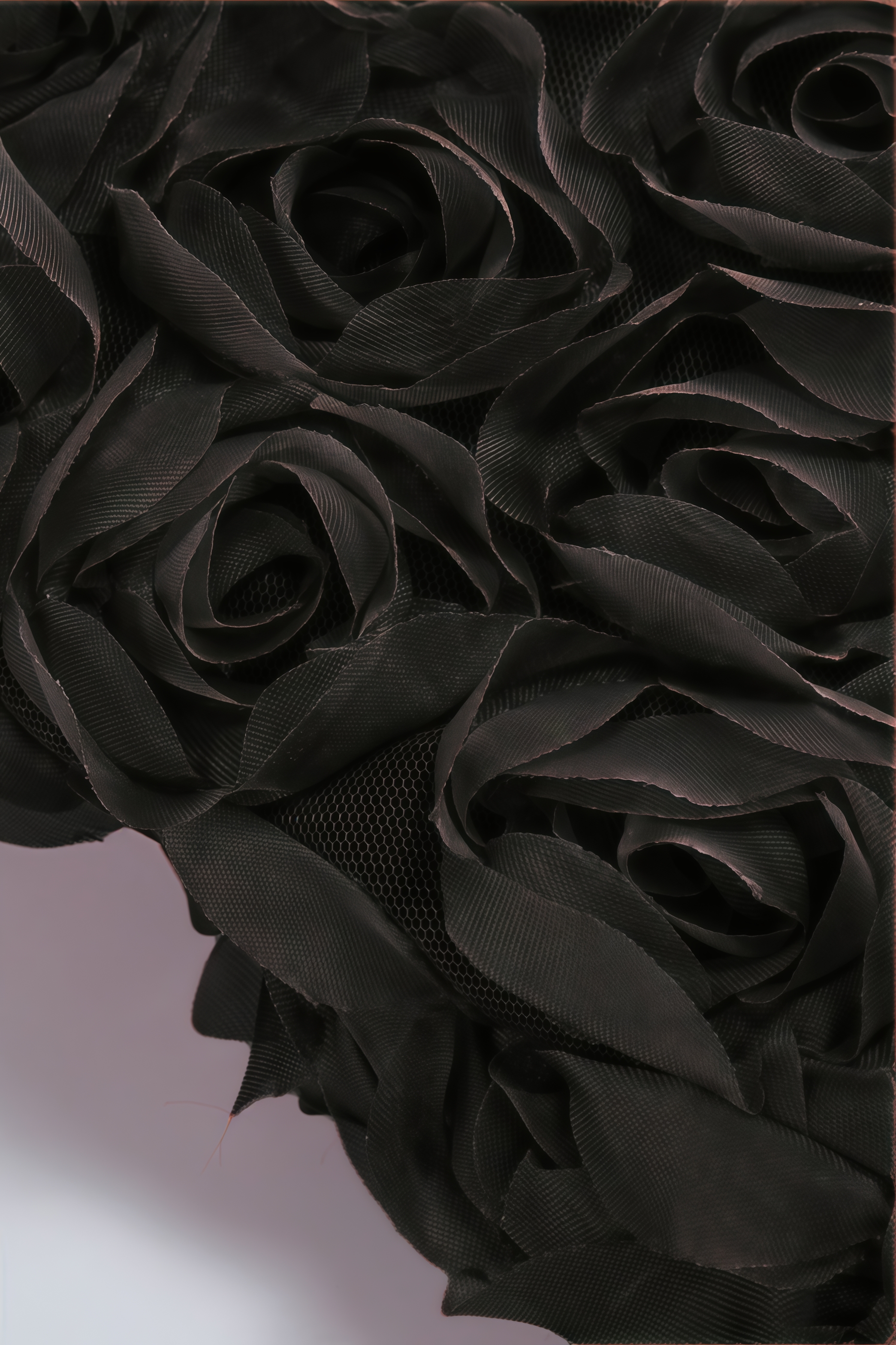 Ralpae 3D Floral Puff Mini Dress