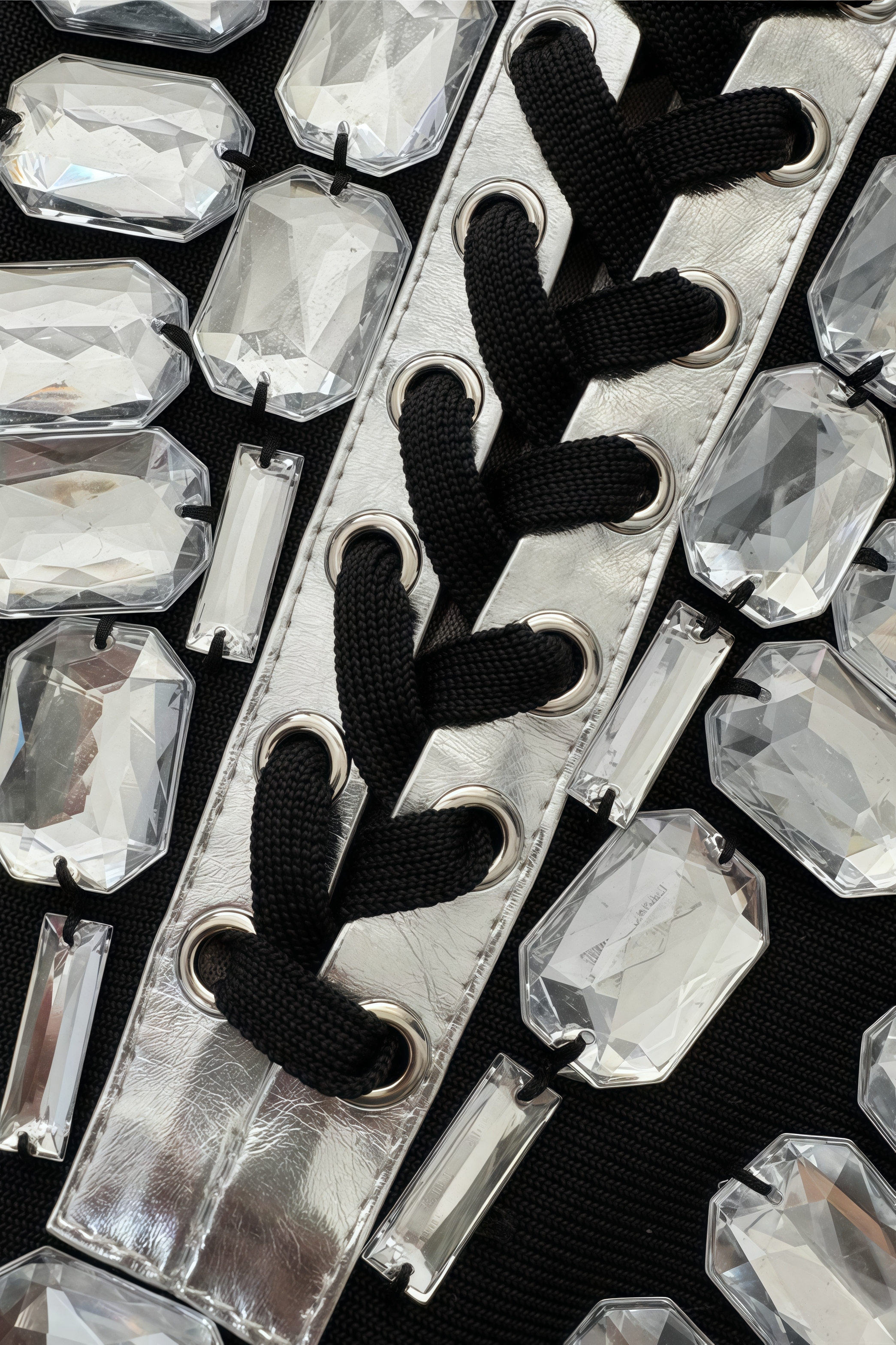 Wensd Strapless Lace Embellished Mini Dress