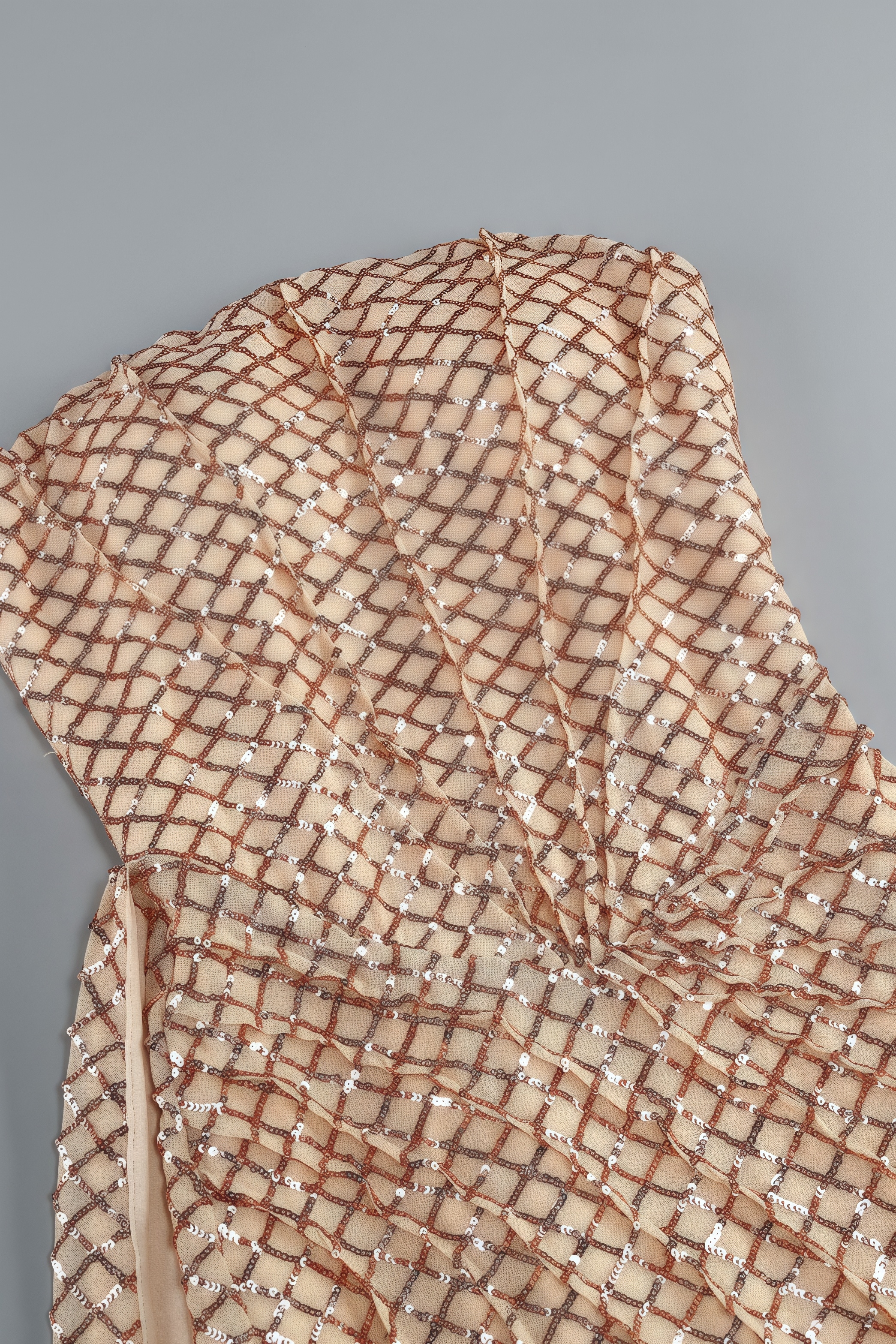 Janeta One Shoulder Side Split Maxi Dress