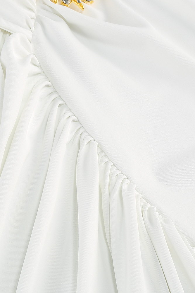 Gemma V-Neck Long Sleeve Slit Solid Midi Dress ﻿