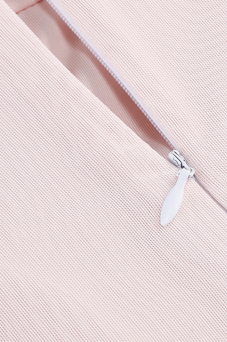 Briard White Backless V-Neck Maxi Dress