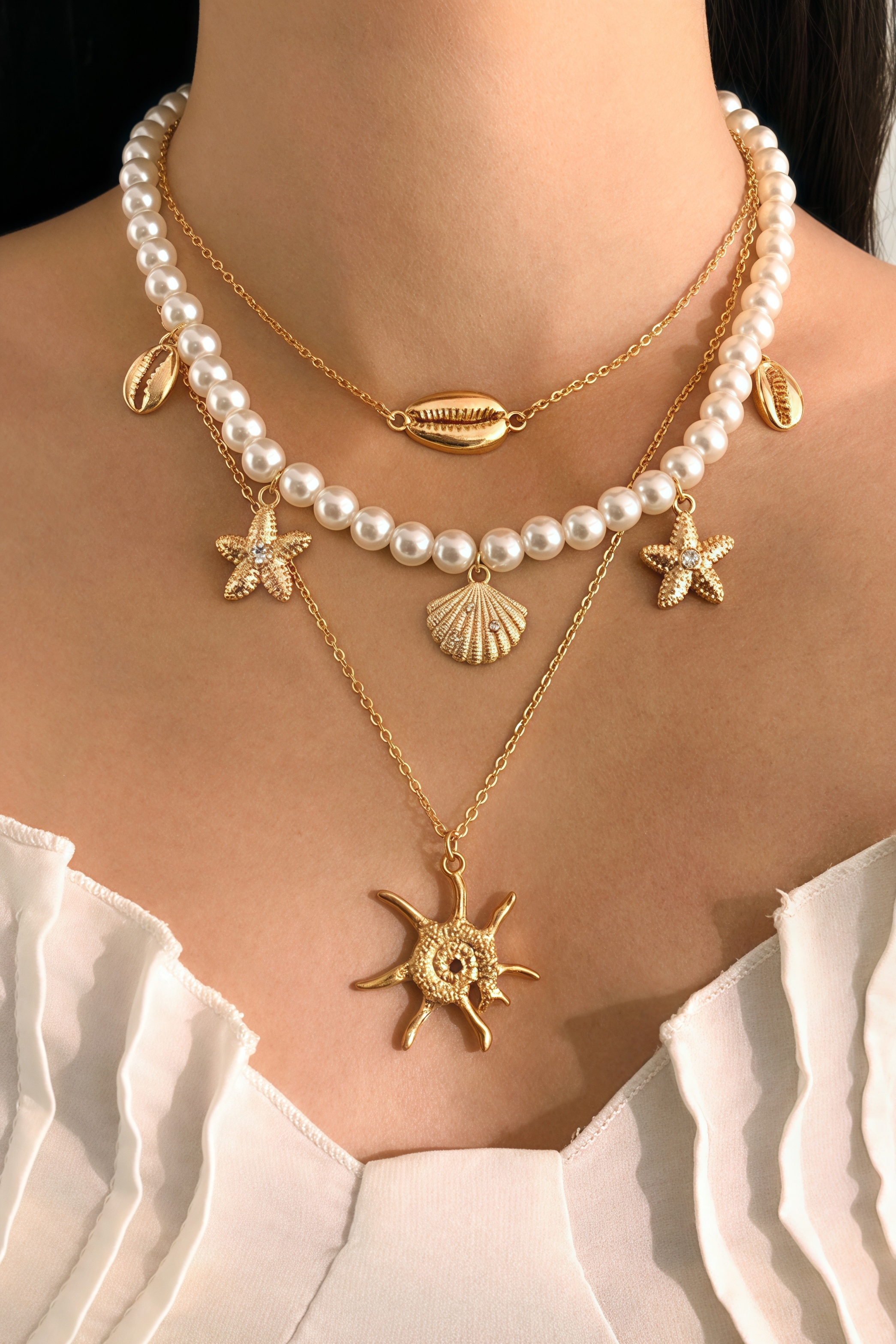 Thaddeus Beach Pearl Necklace