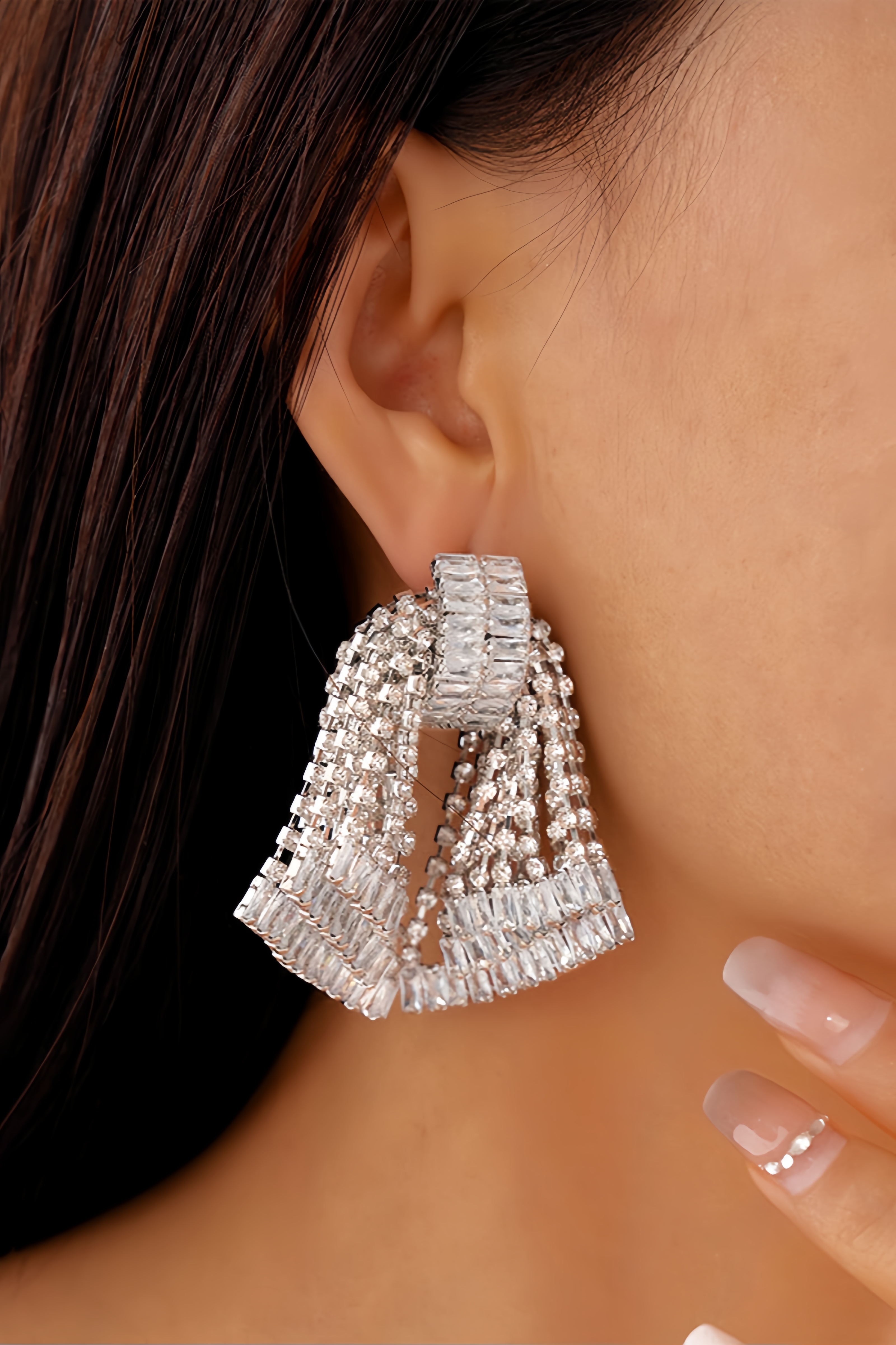 Atwood Diamond Bow Earrings
