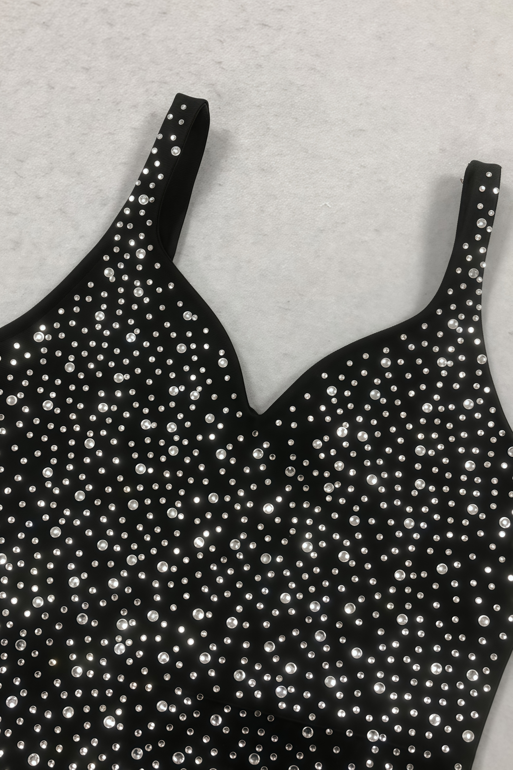 Fawke Rhinestone Sleeveless Maxi Dress