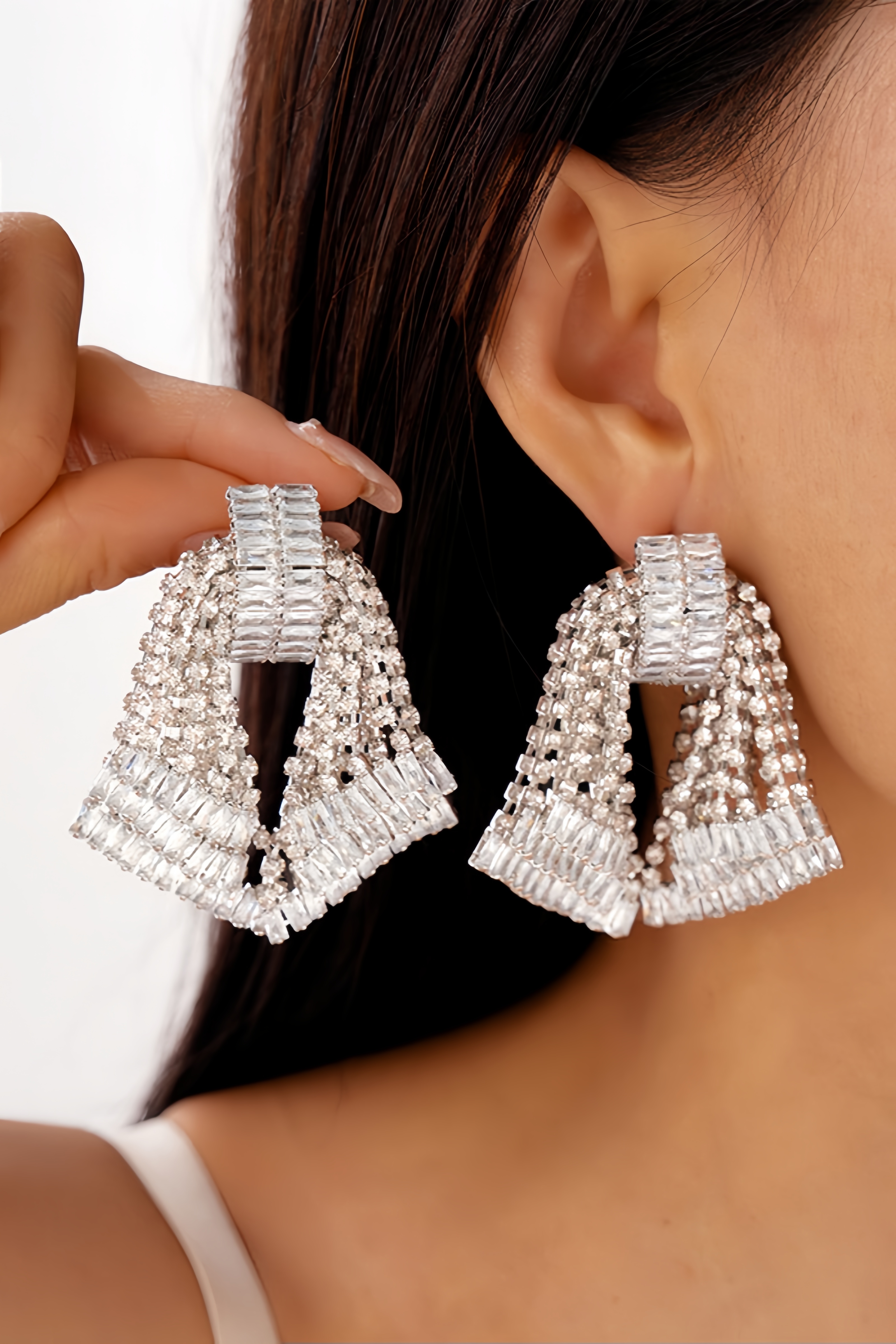Atwood Diamond Bow Earrings