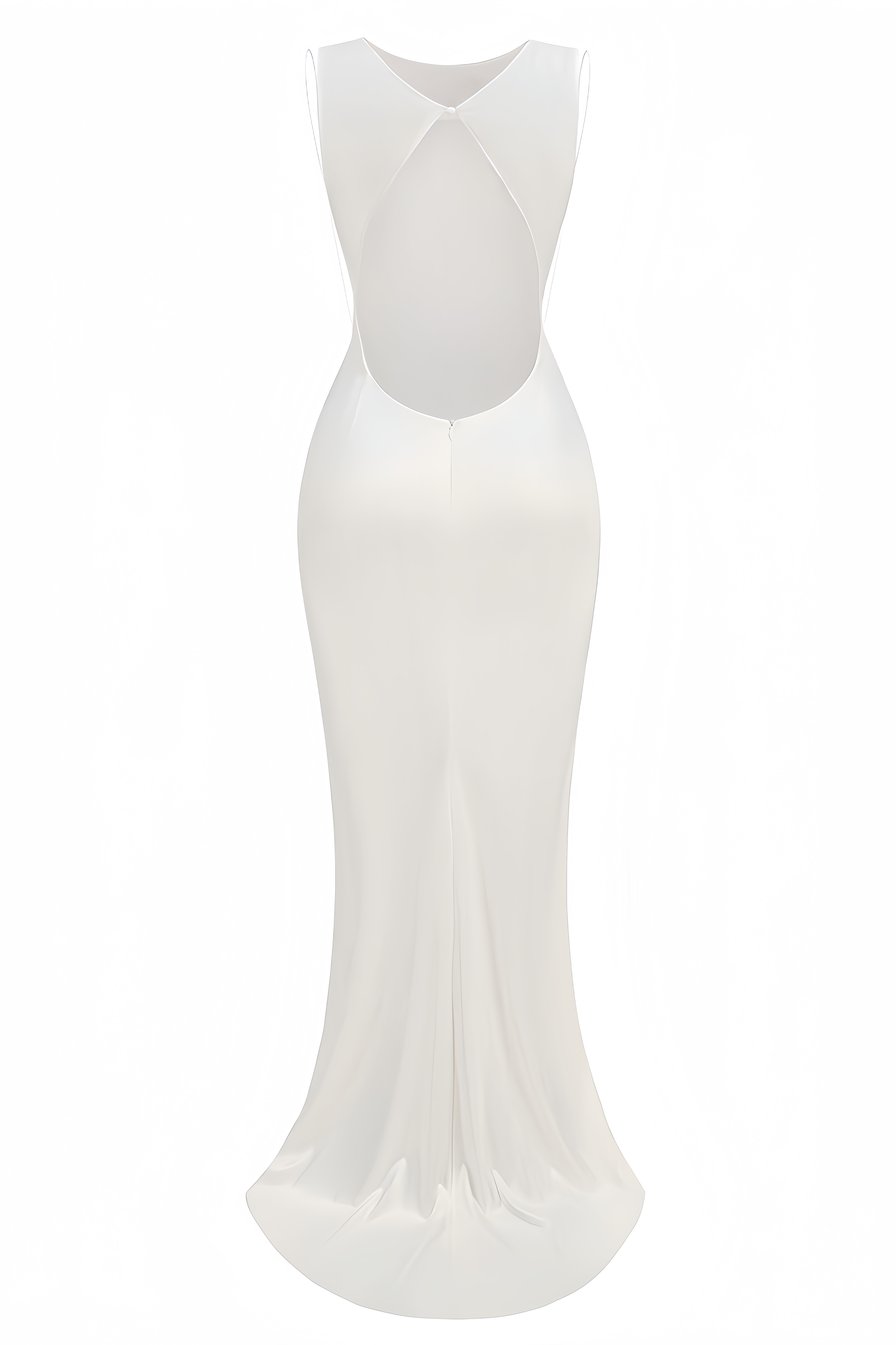 Jabez Fishbone Backless Maxi Dress
