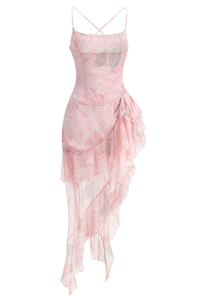 Una Backless Split Sexy Maxi Dress