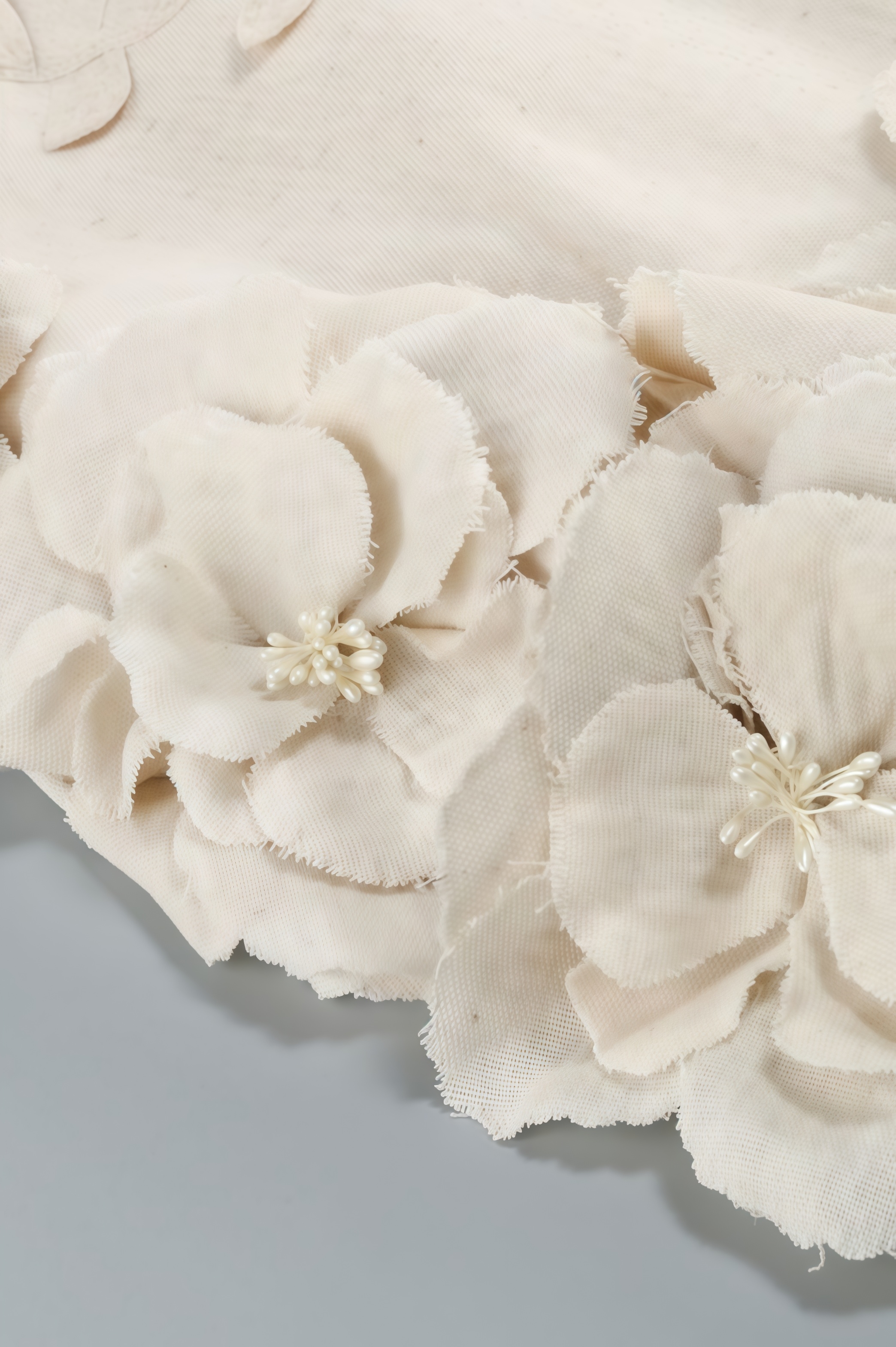 Freyae 3D Floral Puffy Mini Dress