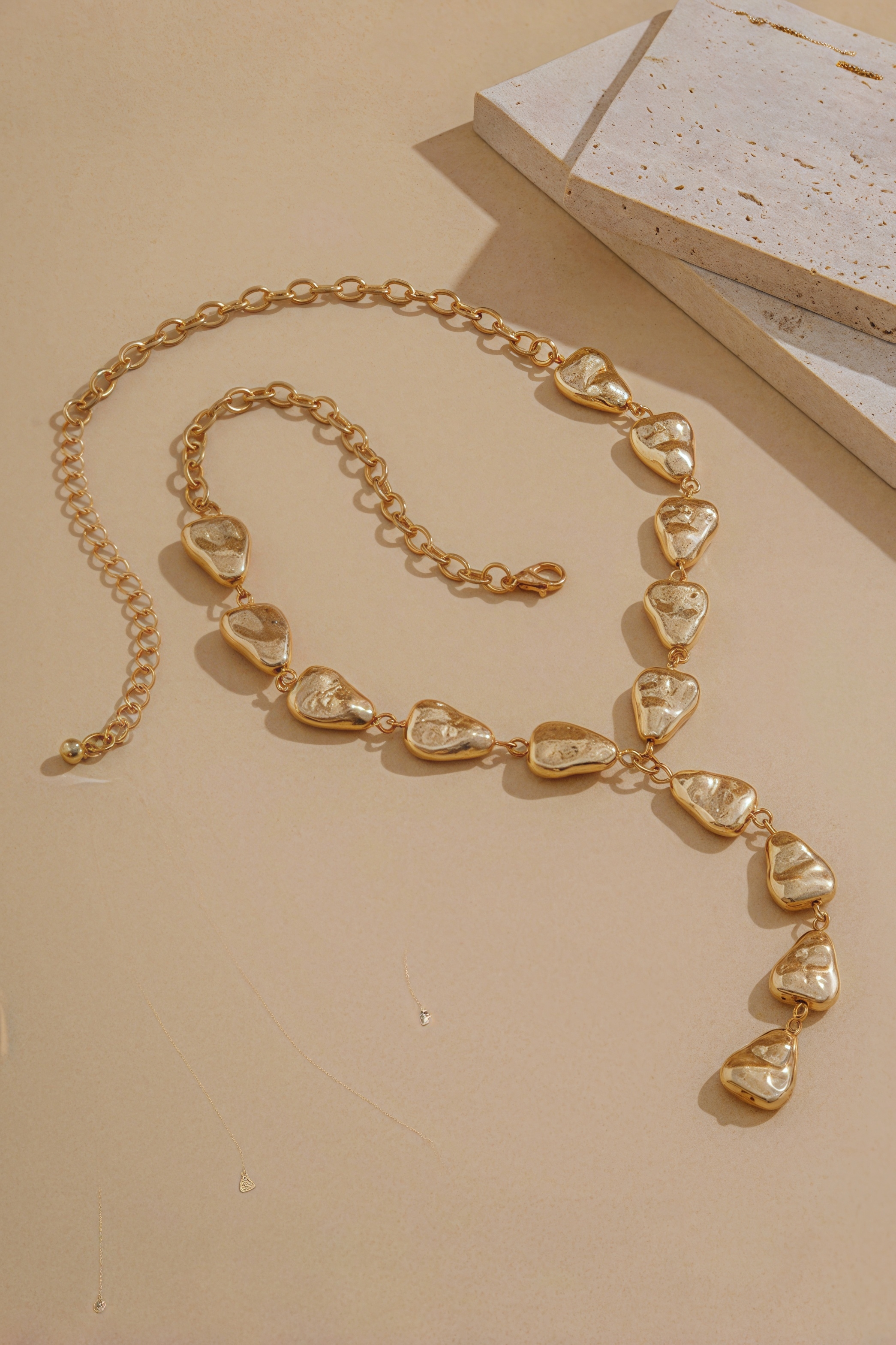 Upton Flat Drop Pendant Necklace