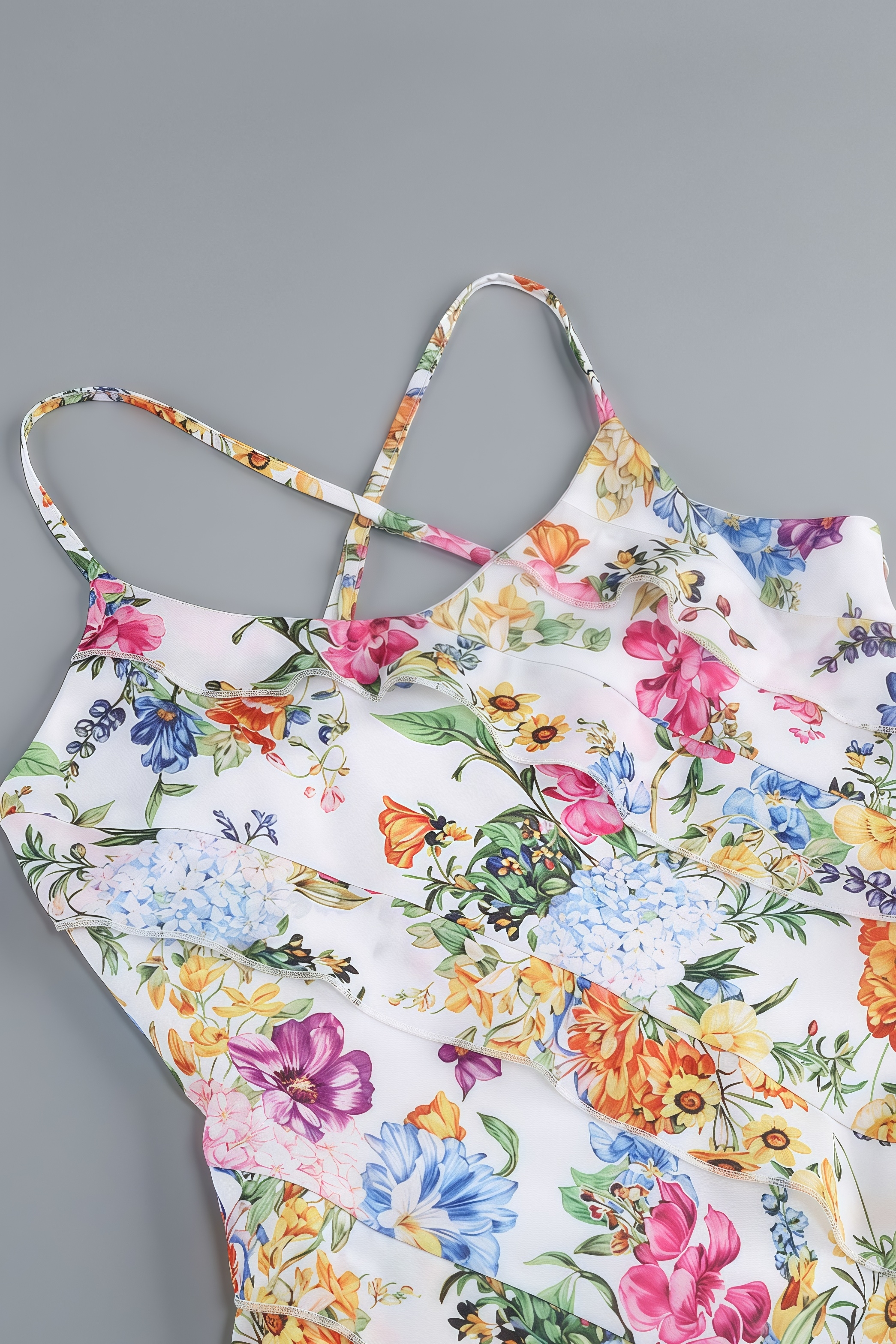 Janelle Floral Halter Maxi Dress