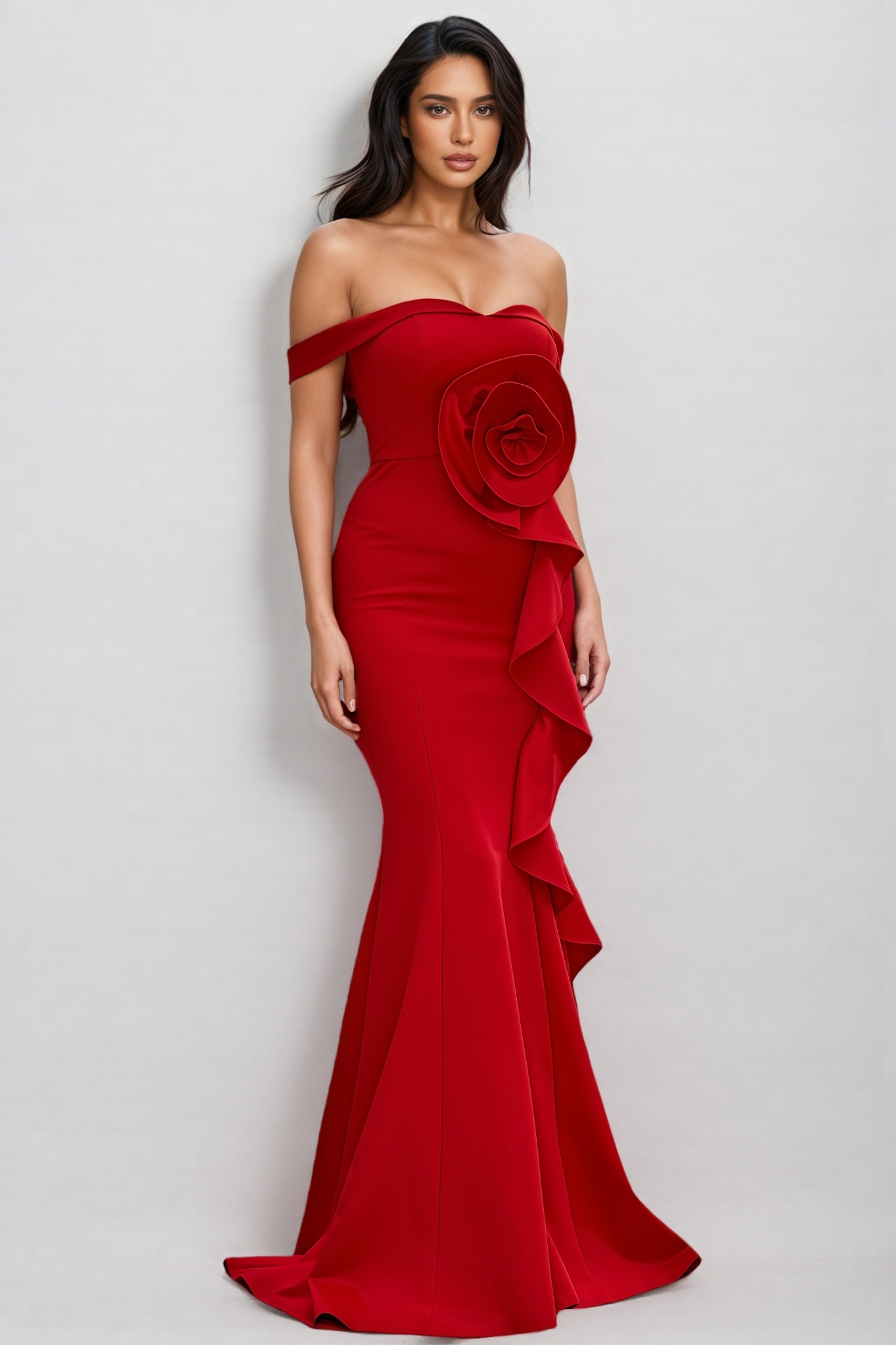 Valor One Neck Sleeveless Maxi Dress