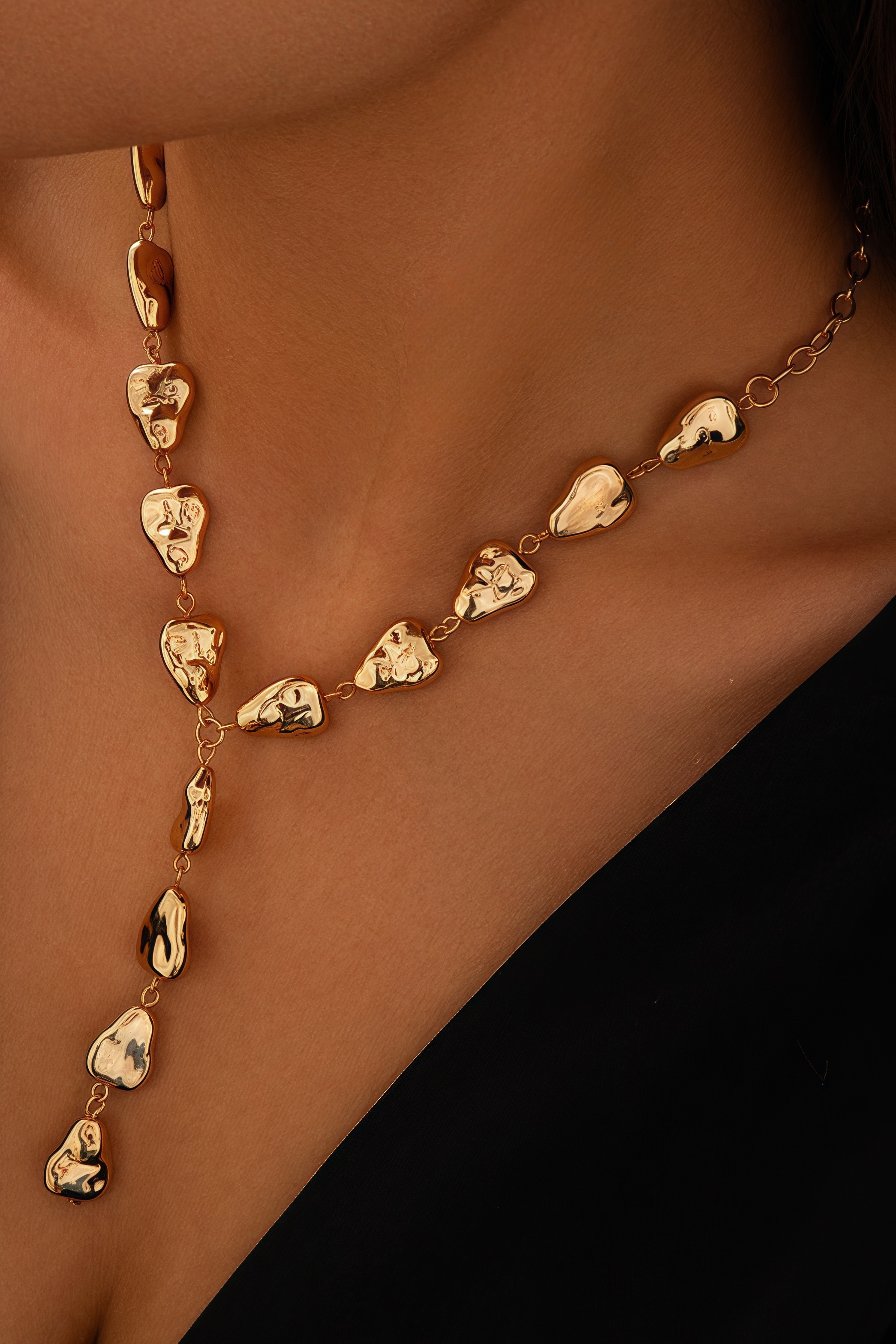 Upton Flat Drop Pendant Necklace