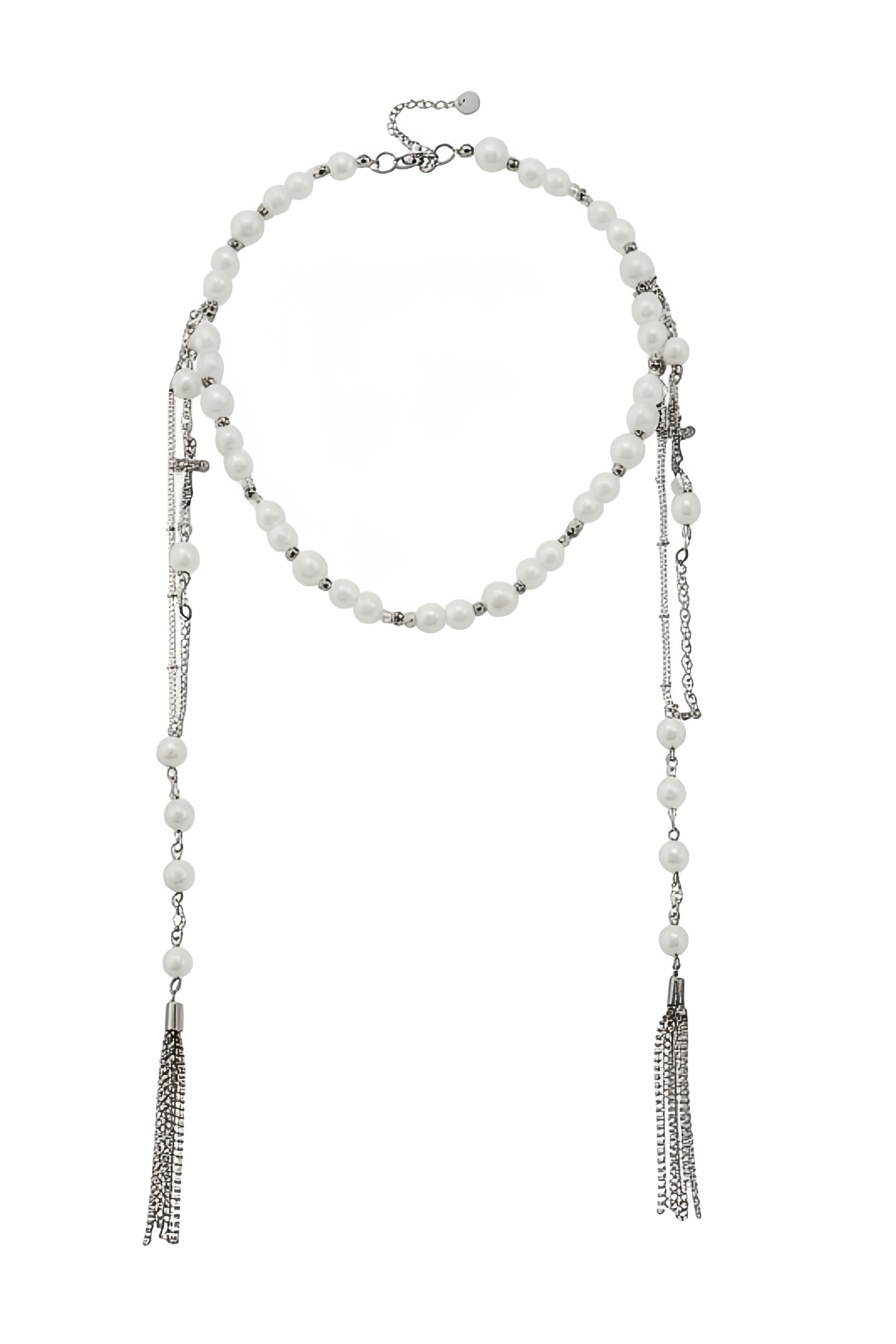 Lilliyn Pearl Diamond Necklace