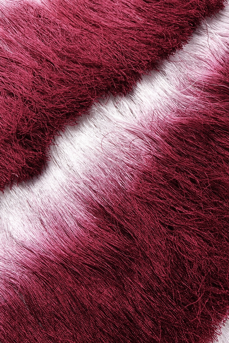 Maded Red Fringe Maxi Dress Set