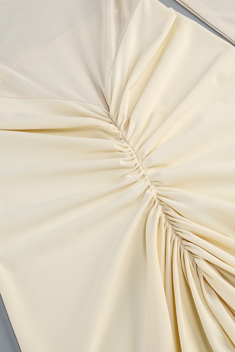 Argelia Off Shoulder Ruched Maxi Dress