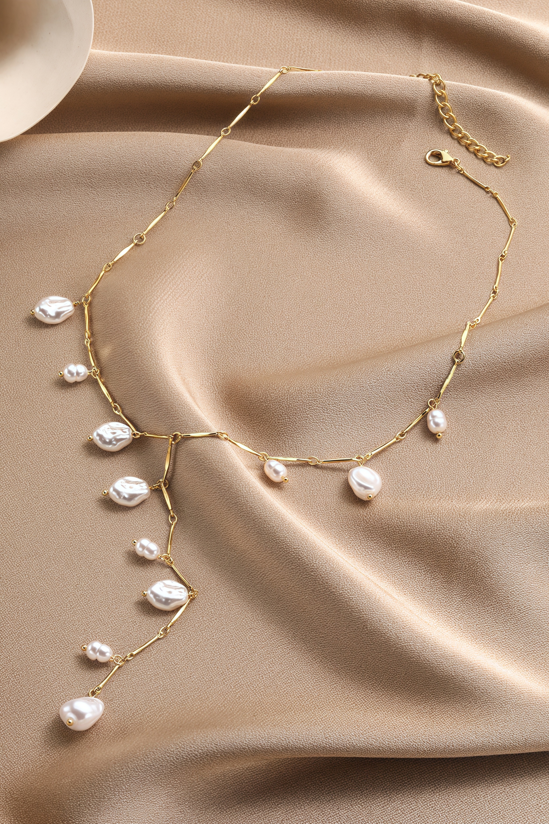 Elwood Long Pearl Necklace