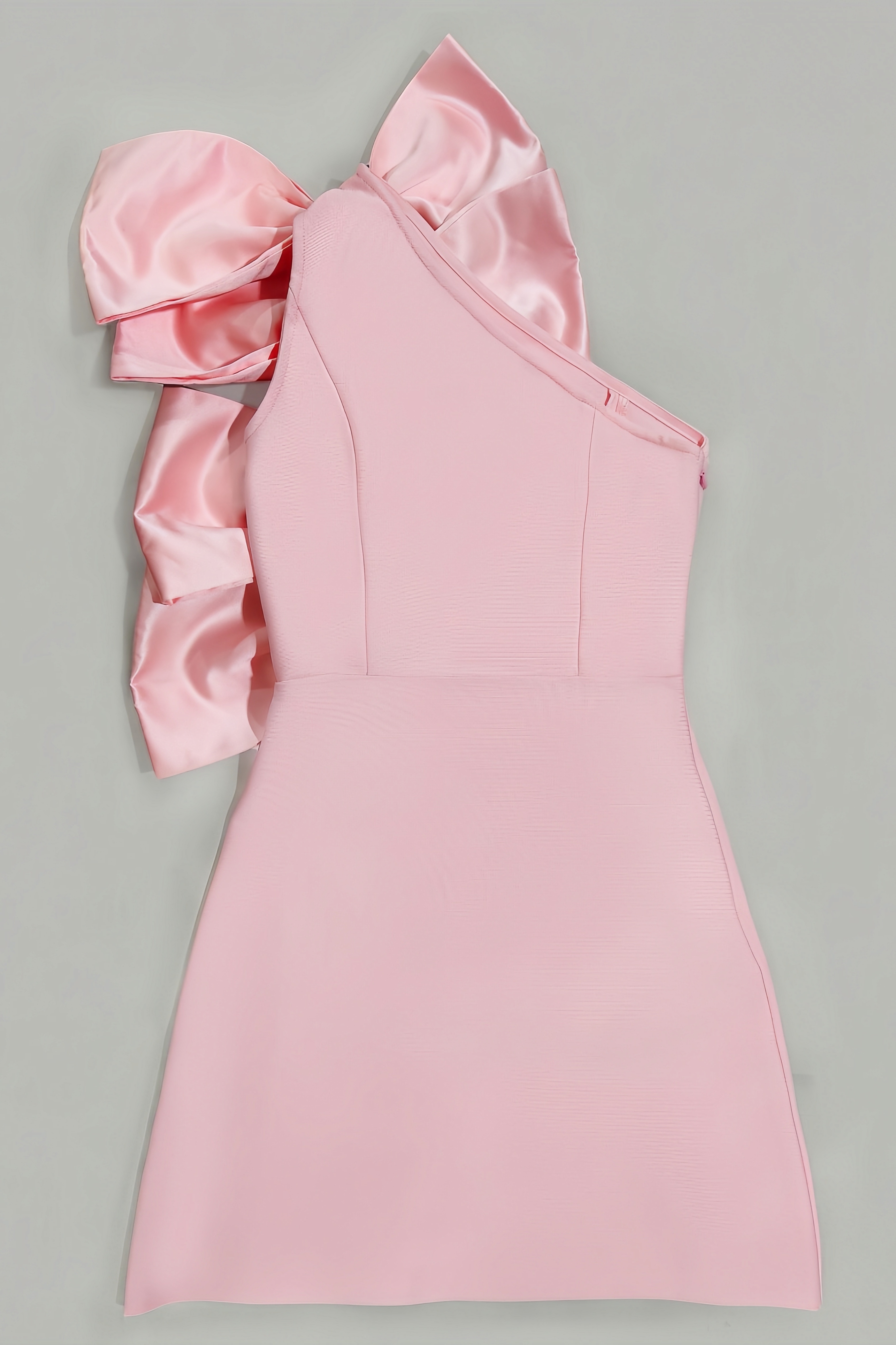Rila Barbie Pink Big Bow Mini Dress