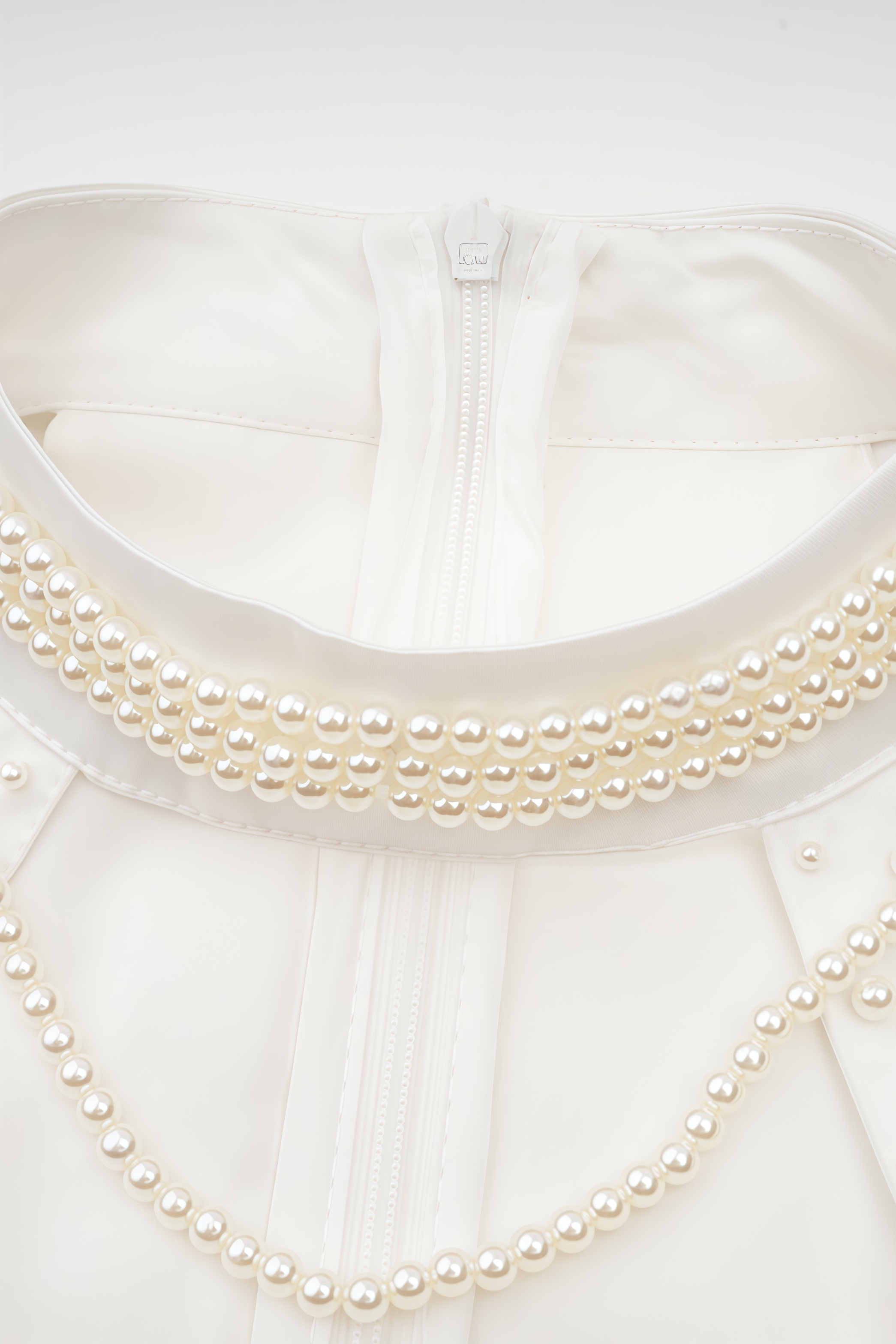 Binlk Beaded Round Neck Sleeveless Maxi Dress