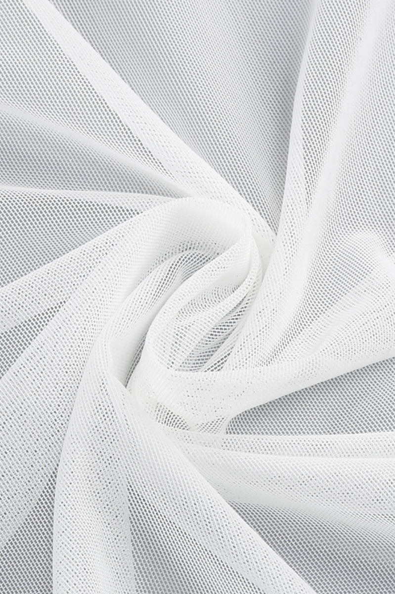 Briard White Backless V-Neck Maxi Dress