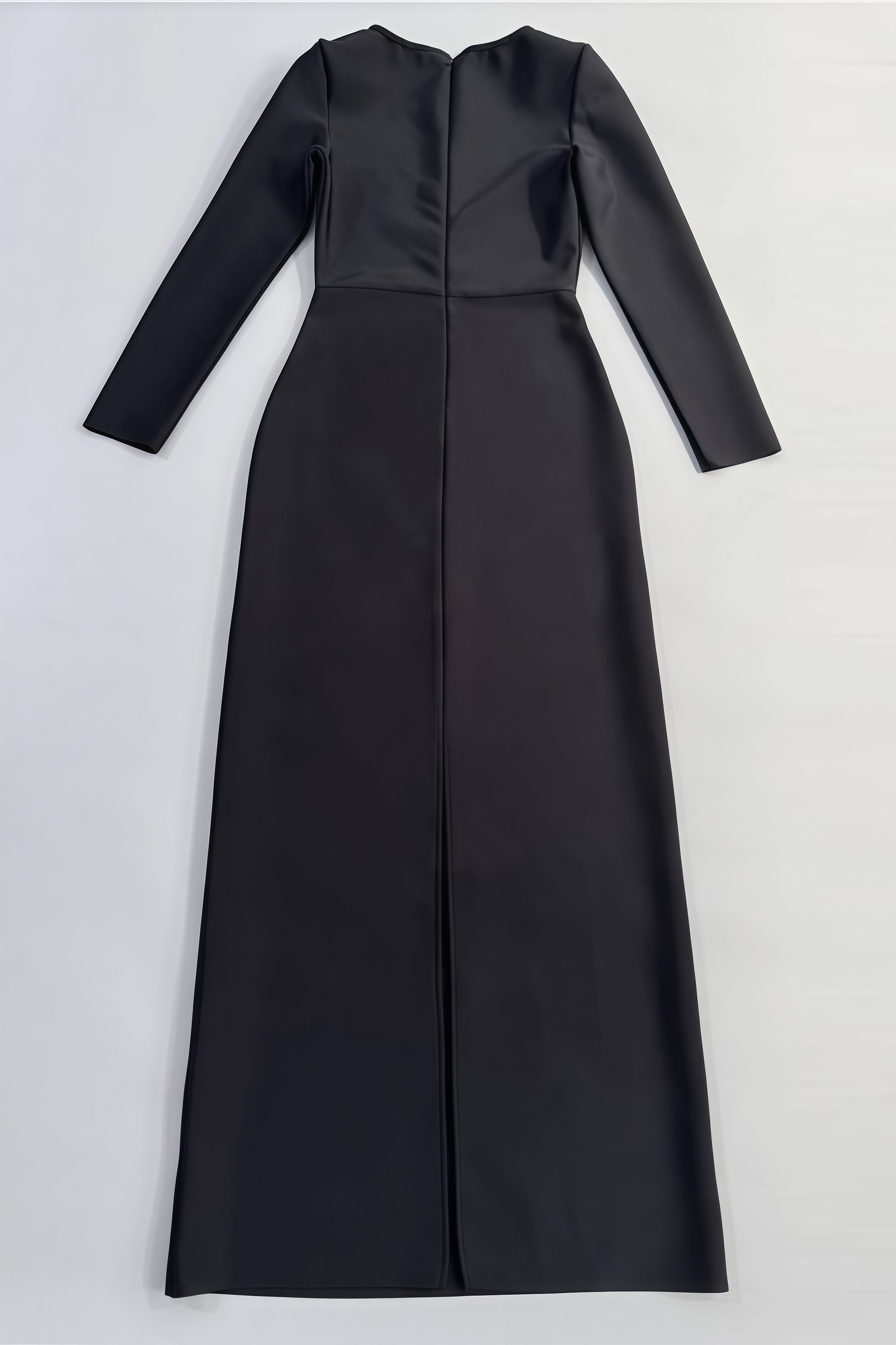 Avital Black Rhinestone Bandage Maxi Dress